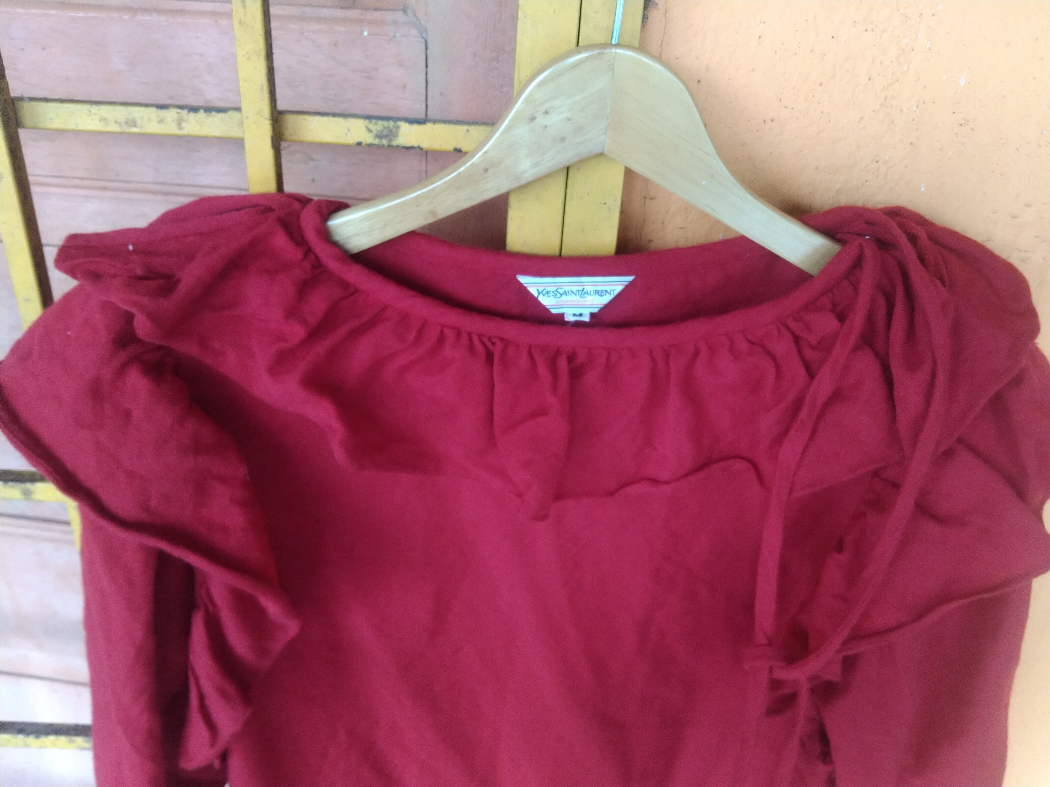 Yves Saint Laurent Vintage Yves Saint laurent Blouse Size M / US 6-8 / IT 42-44 - 7 Thumbnail