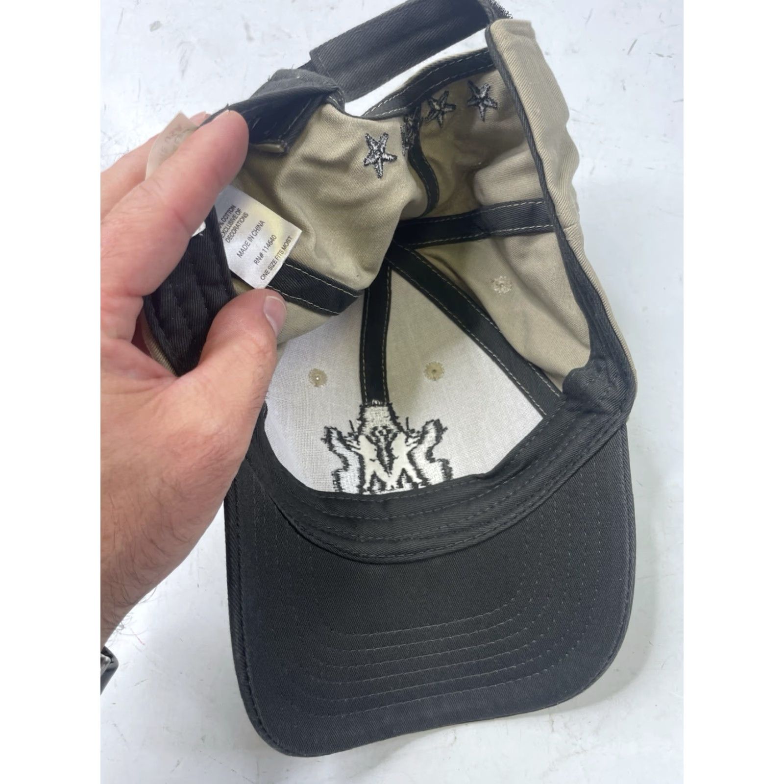 Vintage Stihl Outfitters Hat Cap Strapback Official Baseball Cap Men Adjustable Beige 100% Cotton Size ONE SIZE - 6 Thumbnail