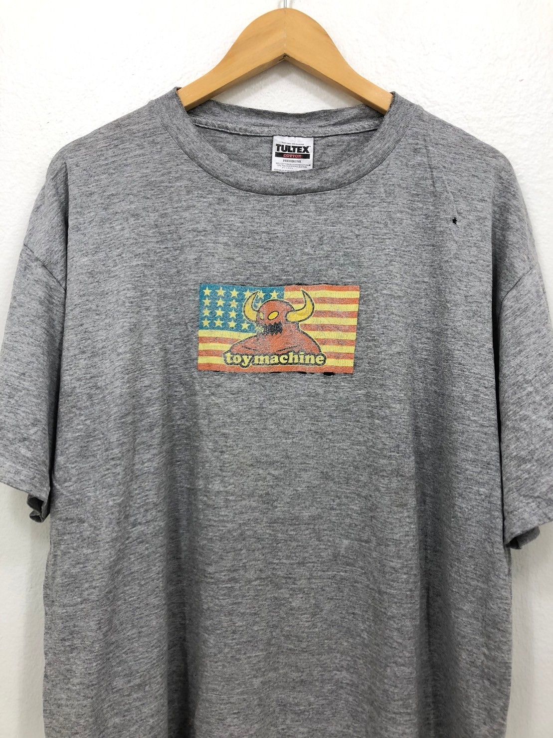 Toy Machine × Vintage Vintage 90's Toy Machine shirt Skateboards Monster Flag BN Size US XL / EU 56 / 4 - 1 Thumbnail