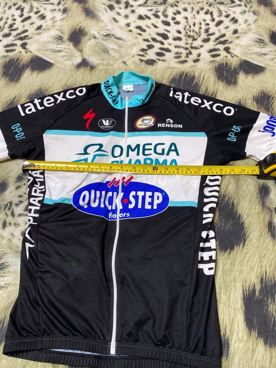 Vintage Vermarc Team Omega Pharma Quickstep Cycling Shirt Size US S / EU 44-46 / 1 - 9 Thumbnail