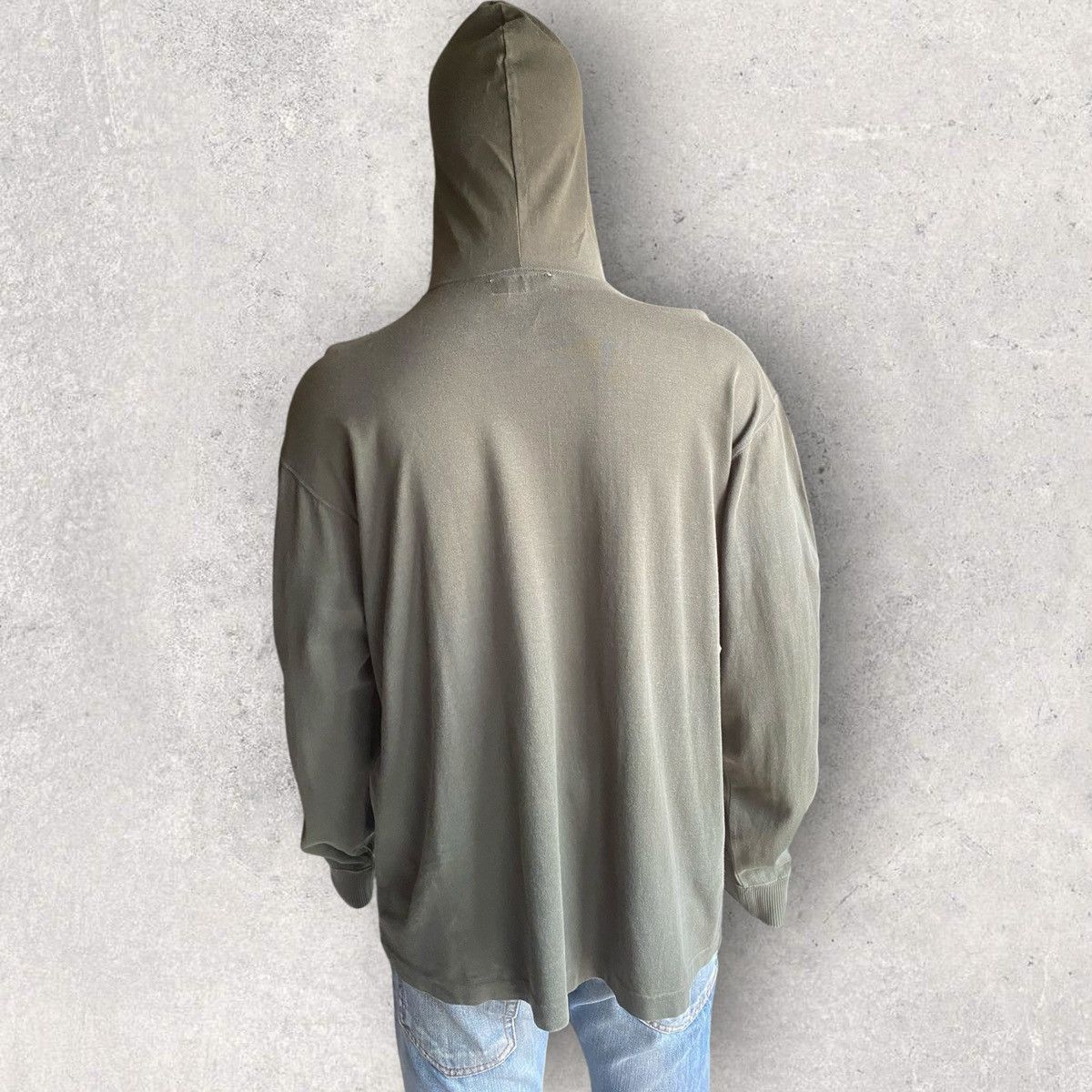 Yohji Yamamoto Vintage 90’s Army green Hoodie Size US M / EU 48-50 / 2 - 5 Thumbnail
