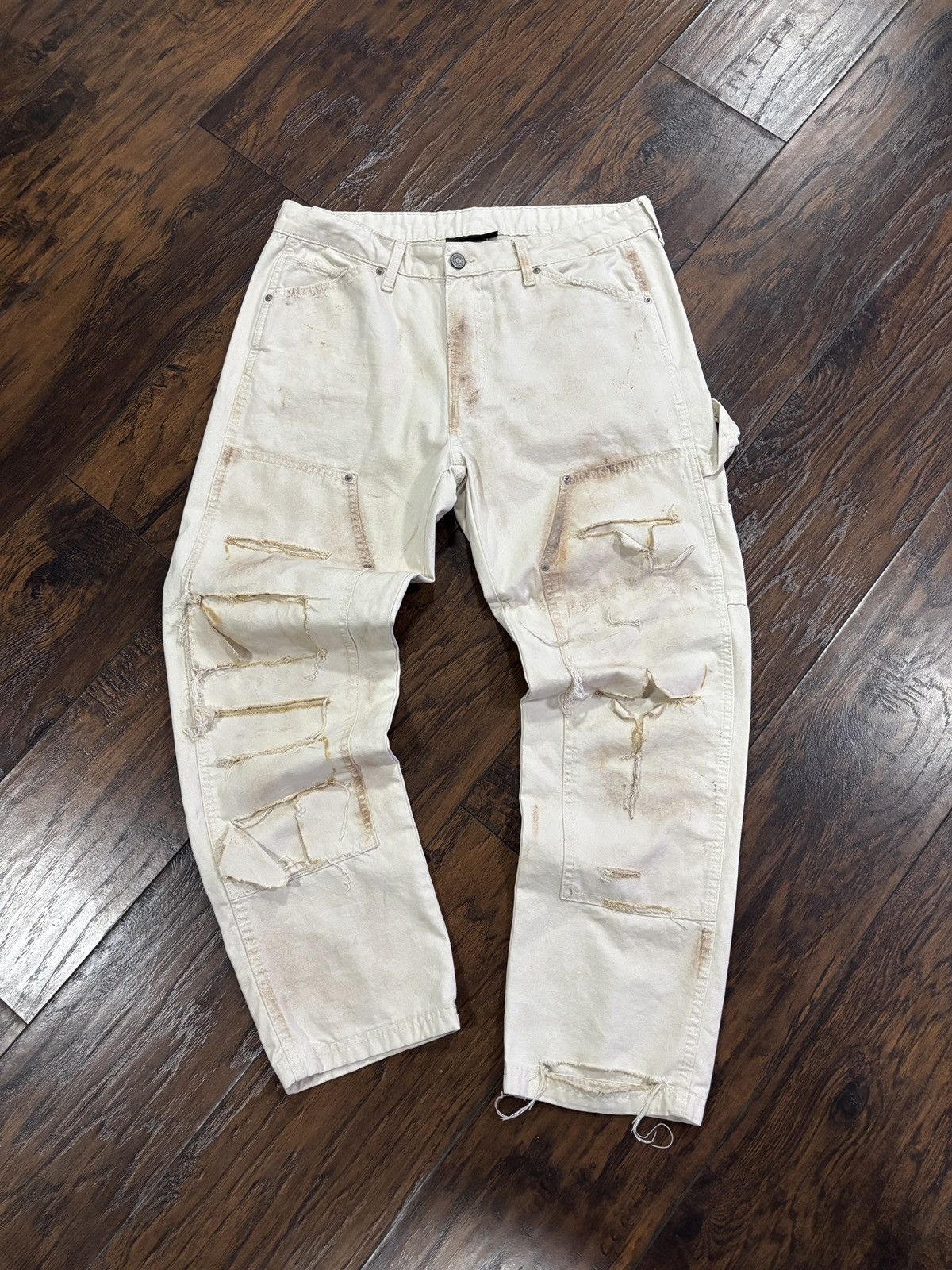 Other Distressed double knee carpenter pants Size US 34 / EU 50 - 1 Thumbnail