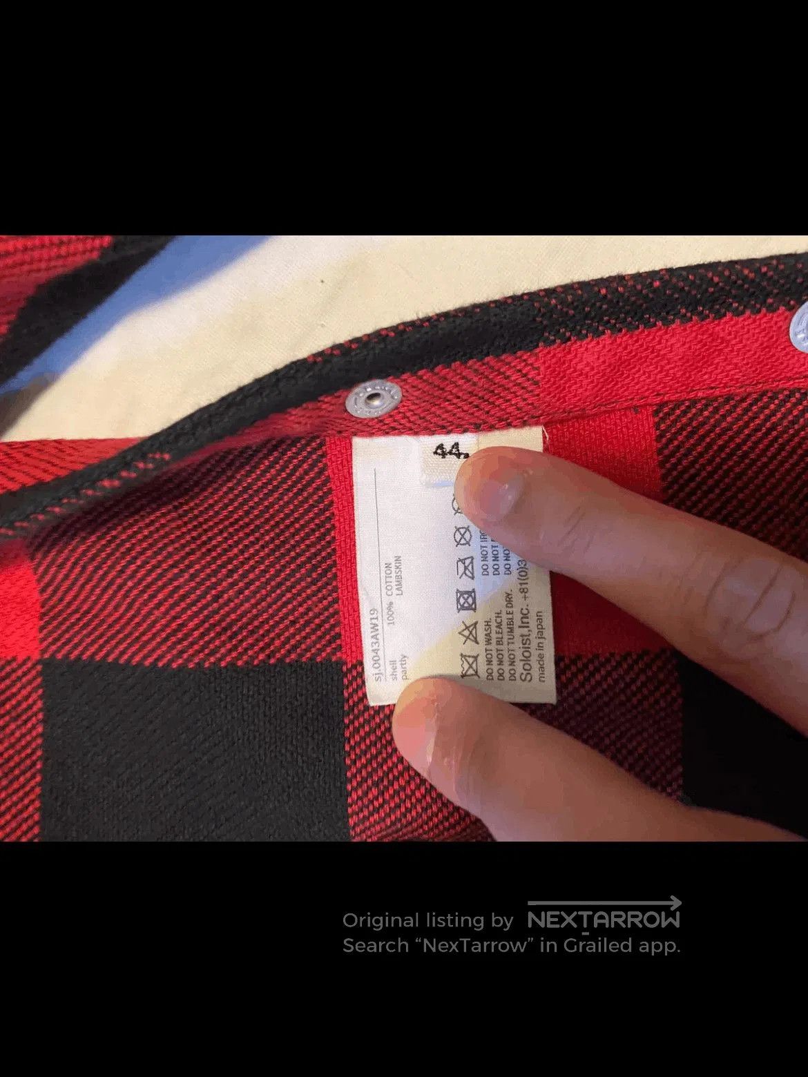 Takahiromiyashita The Soloist. Sz 44 Takahiromiyashita the Soloist 19AW CPO Plaid Jacket. Size US S / EU 44-46 / 1 - 5 Thumbnail