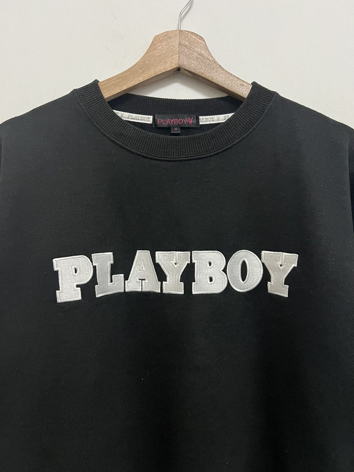 Playboy × Vintage VINTAGE PLAYBOY EMBROIDERY SPELL OUT CREWNECK Size US M / EU 48-50 / 2 - 4 Thumbnail