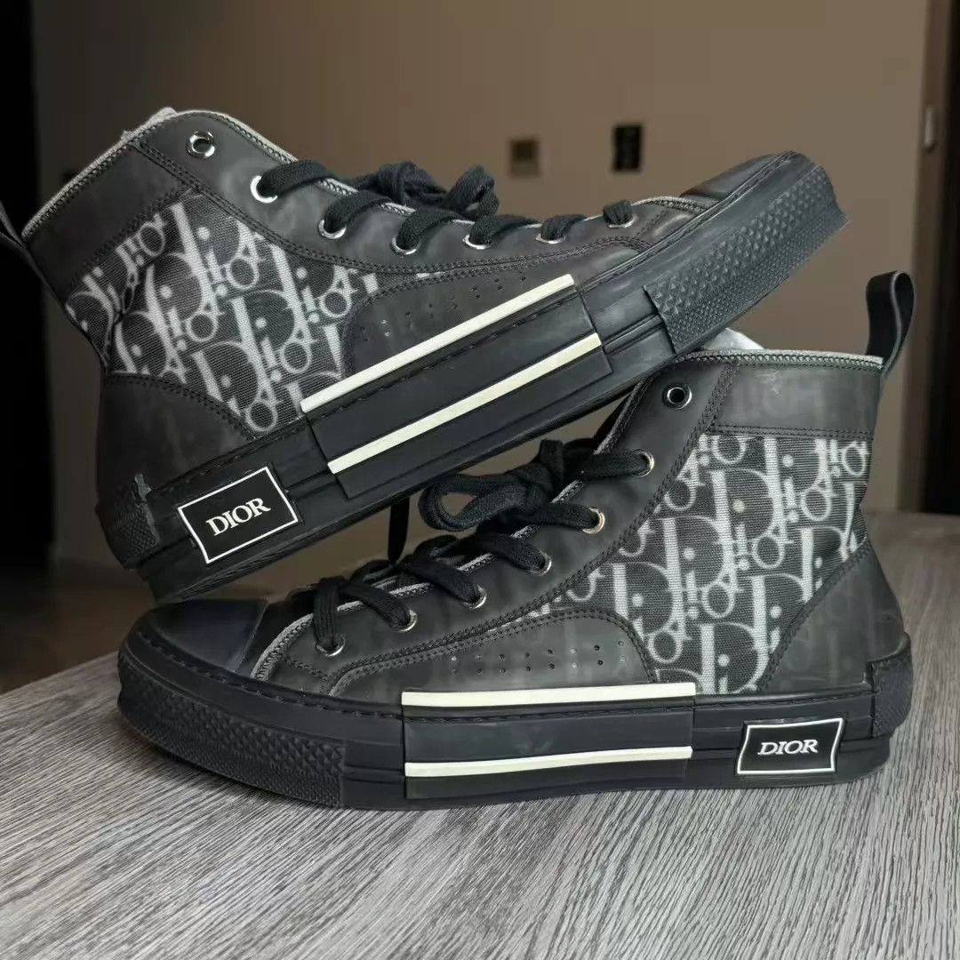 Dior DIOR B23 Black AOP 41 98 New Size US 8 / EU 41 - 2 Thumbnail