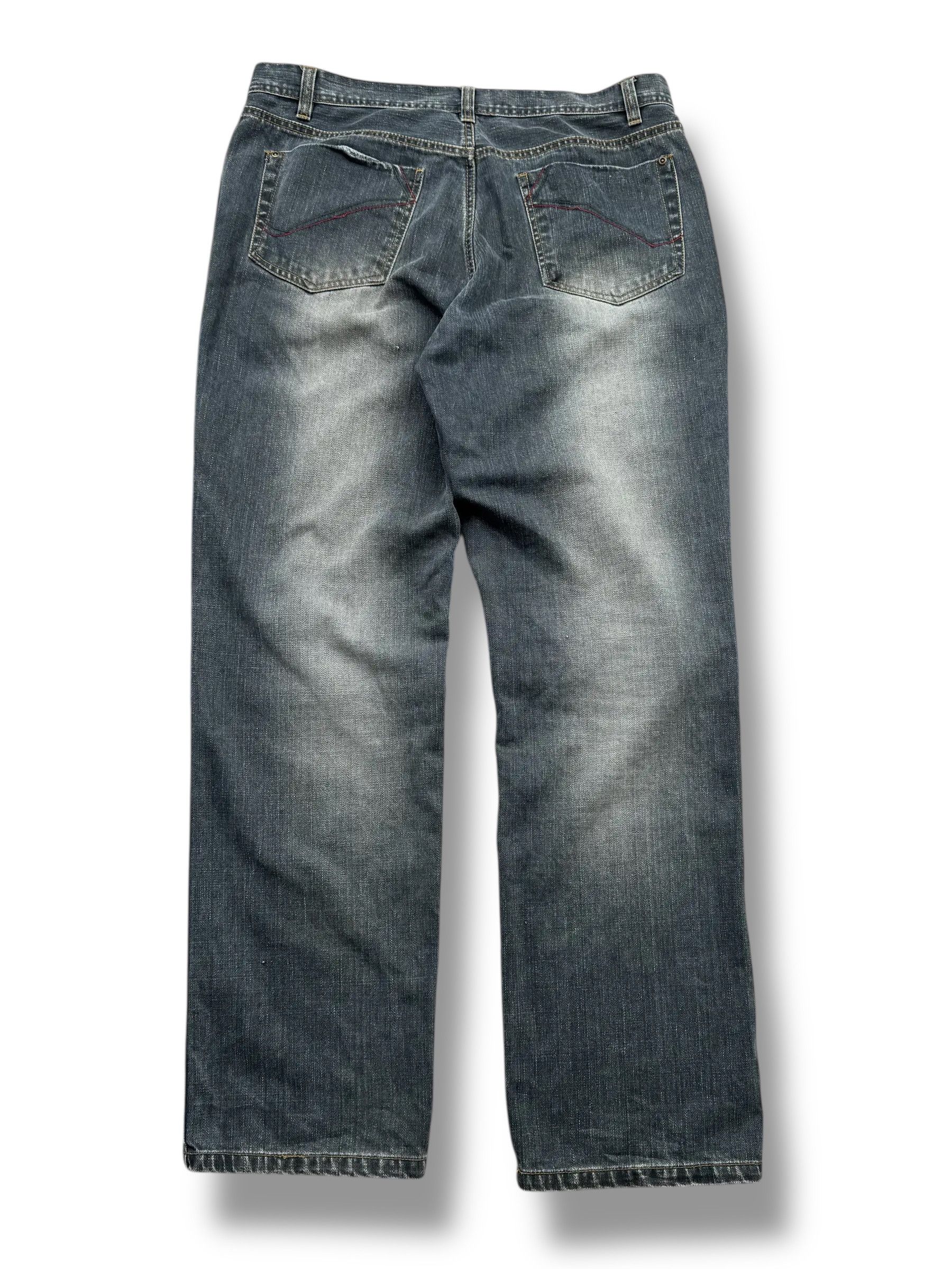 Vintage Y2K Loose Jeans(V370) Size US 36 / EU 52 - 6 Thumbnail