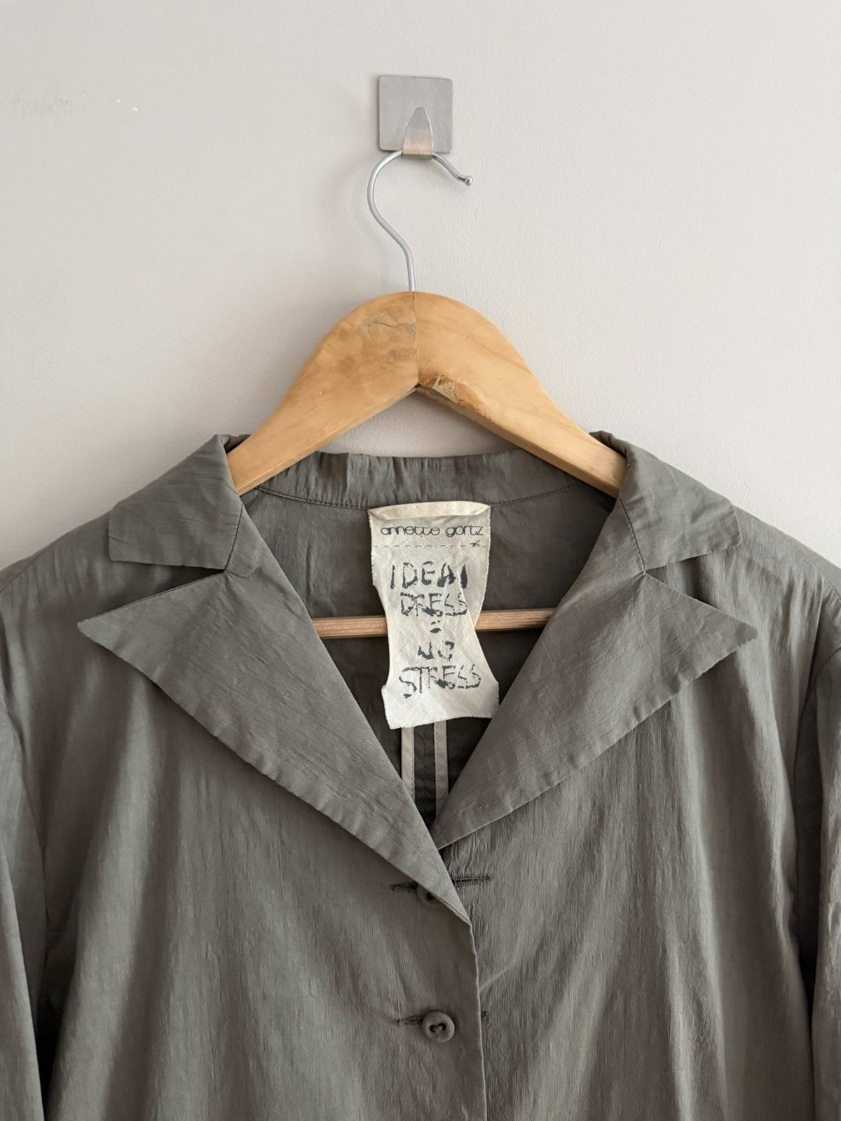 Annette Gortz Vintage Linen Annette Gortz Ideal Dress No Stress Coat Size M / US 6-8 / IT 42-44 - 3 Thumbnail
