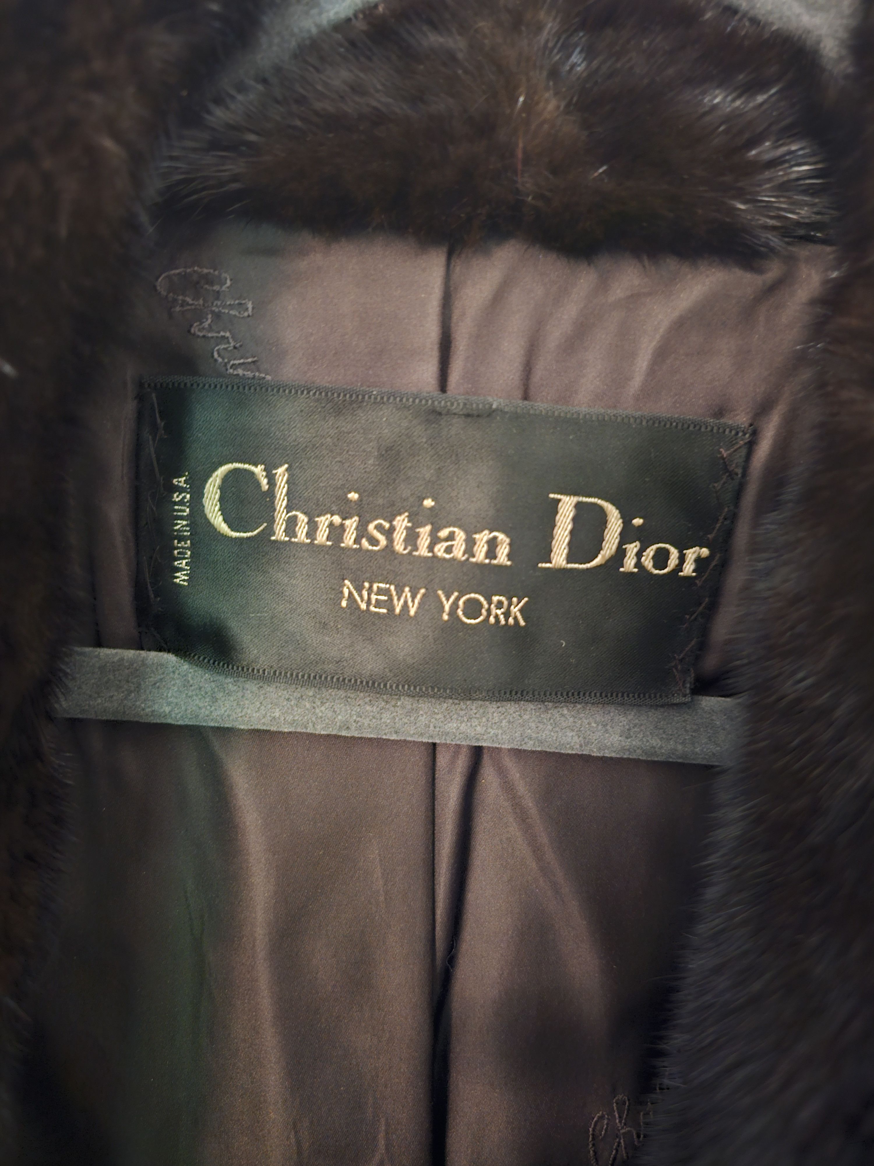 Christian Dior Monsieur Christian Dior Vintage Fur Size M / US 6-8 / IT 42-44 - 2 Thumbnail