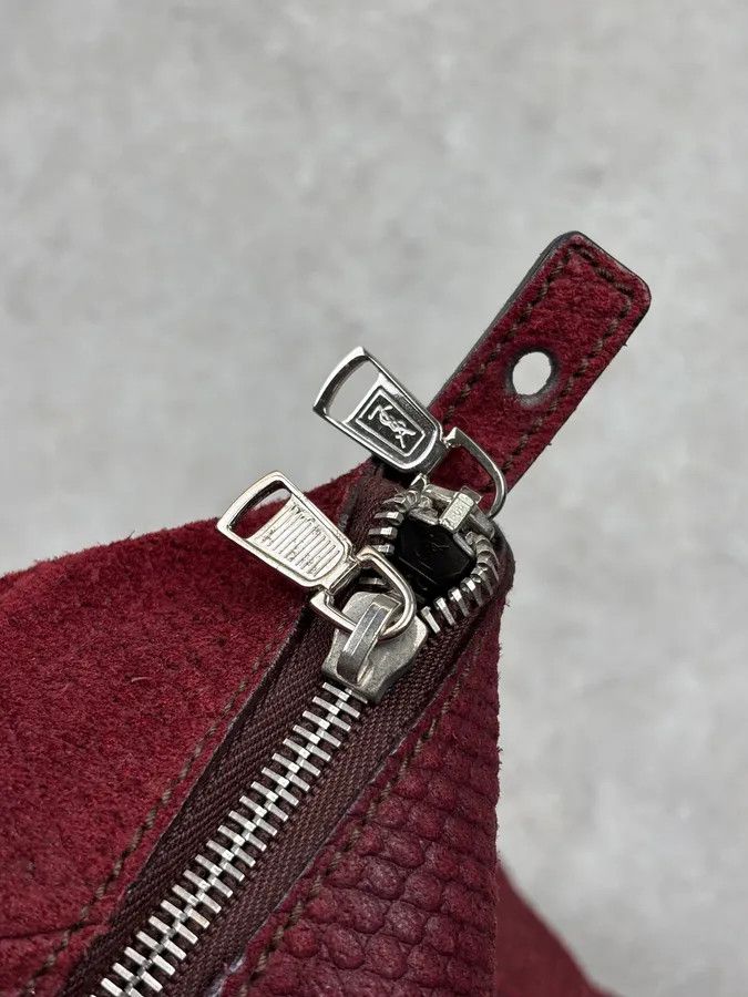 Yves Saint Laurent AW2009 Yves Saint Laurent Bordeaux Leather Handle Bag Size ONE SIZE - 16 Thumbnail