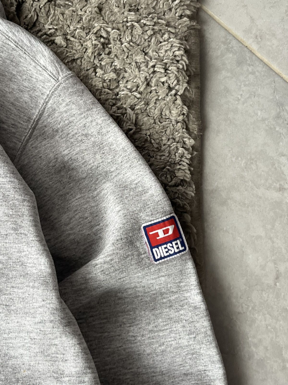 Diesel Vintage Japanese Brand Zip Hoodie Diesel Streetwear Size US L / EU 52-54 / 3 - 3 Thumbnail