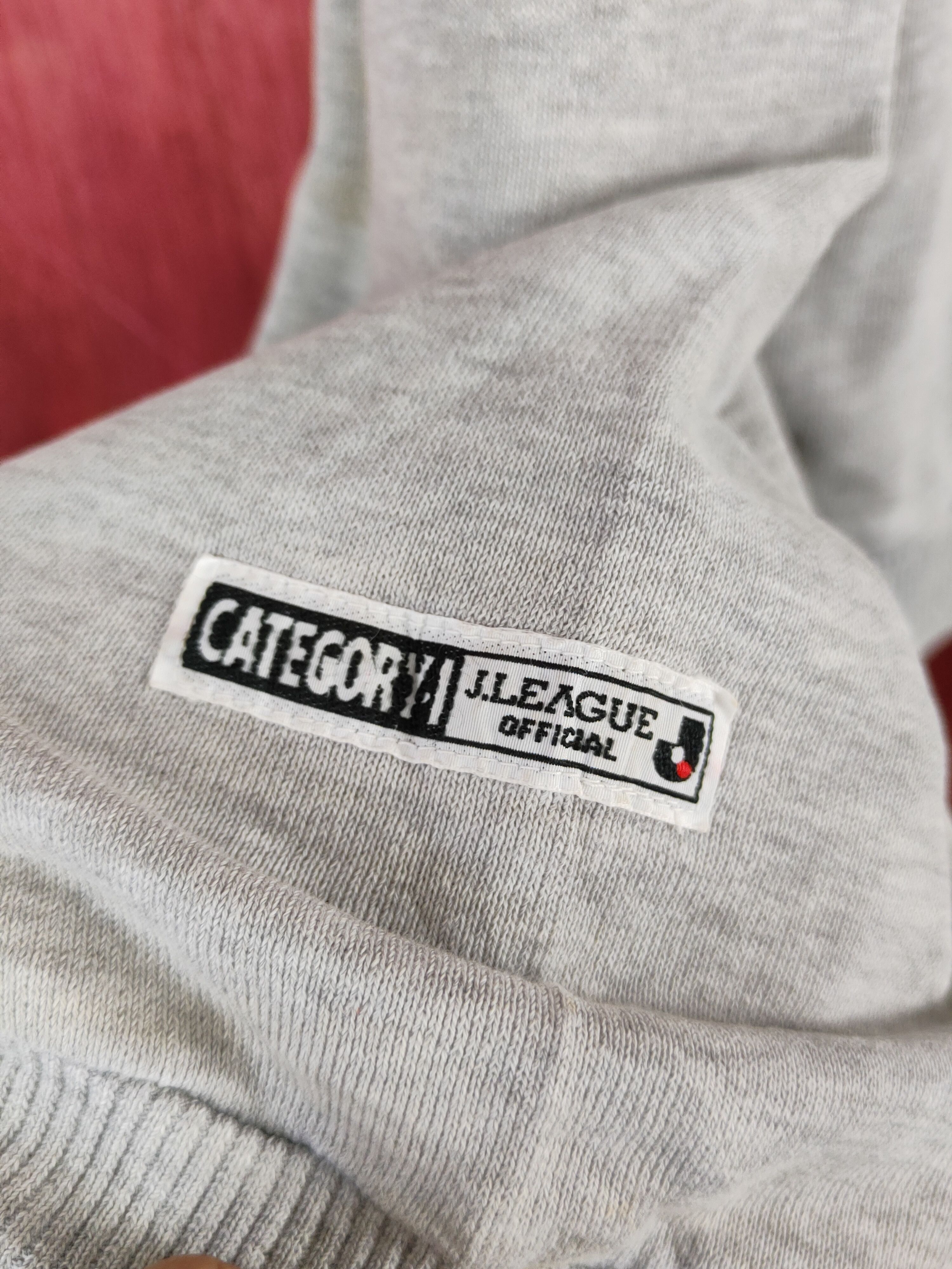 Japanese Brand J.League official vintage distress ripped Sweatshirt #S1358 Size US XL / EU 56 / 4 - 9 Thumbnail