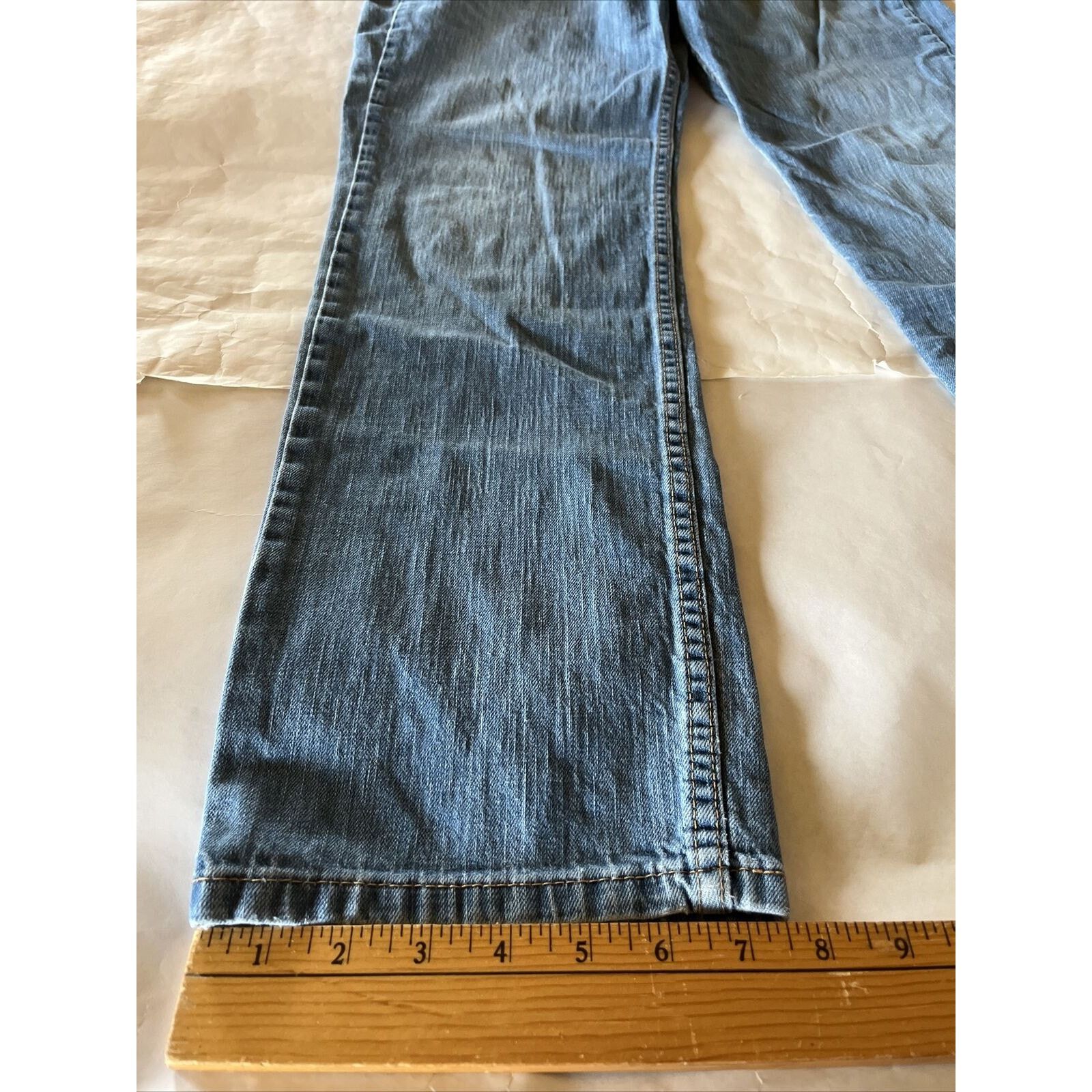 Levi's Levi’s 514 Jeans Mens 31x30 Blue Cotton Denim Light Wash Y2k Size US 31 - 9 Thumbnail
