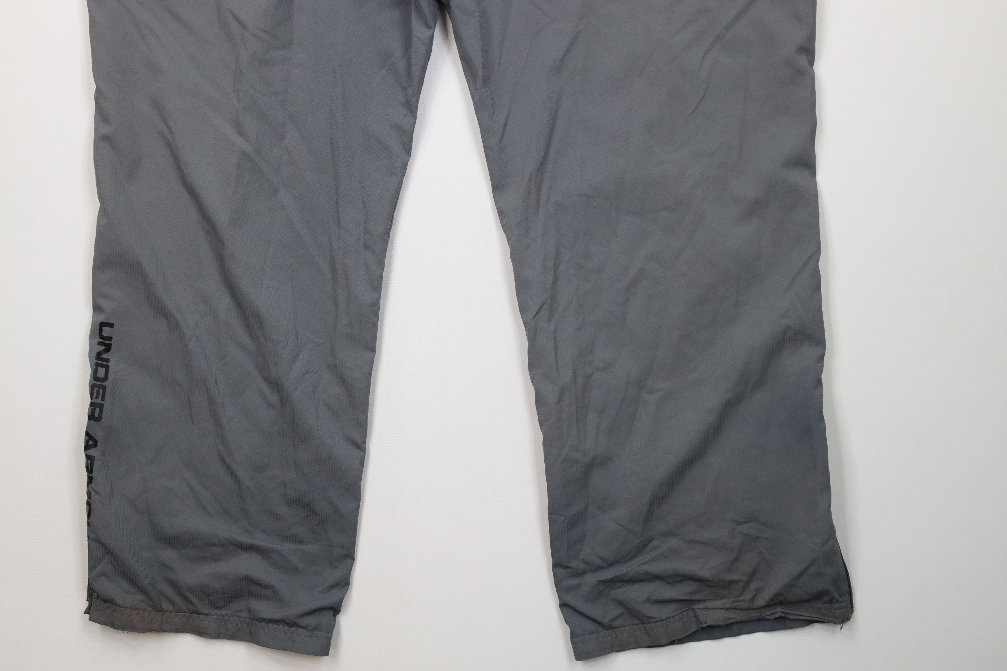 Under Armour Under Armour HeatGear Loose Wide Leg Windbreaker Pants Gray Size US 40 / EU 56 - 14 Thumbnail