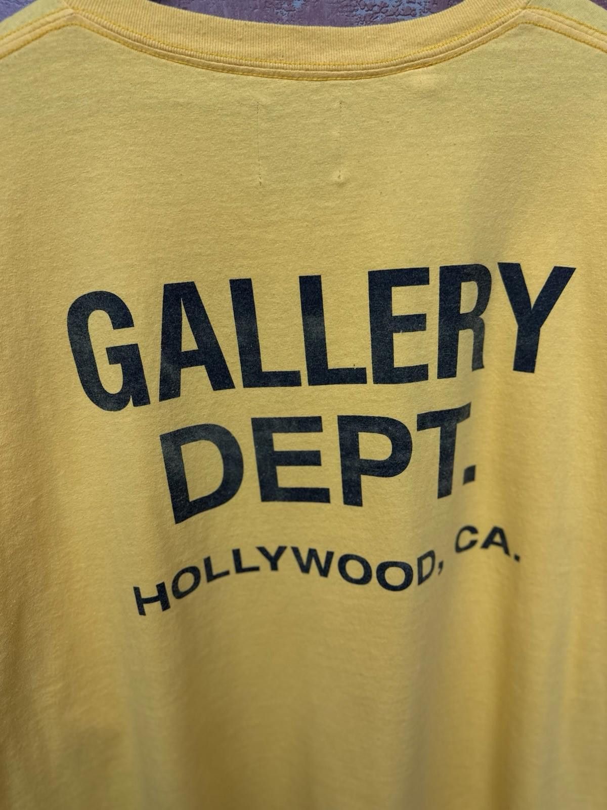 Gallery Dept. GALLERY DEPT Tee Yellow Shirt Size XXL Pre Owned Size US XXL / EU 58 / 5 - 6 Thumbnail