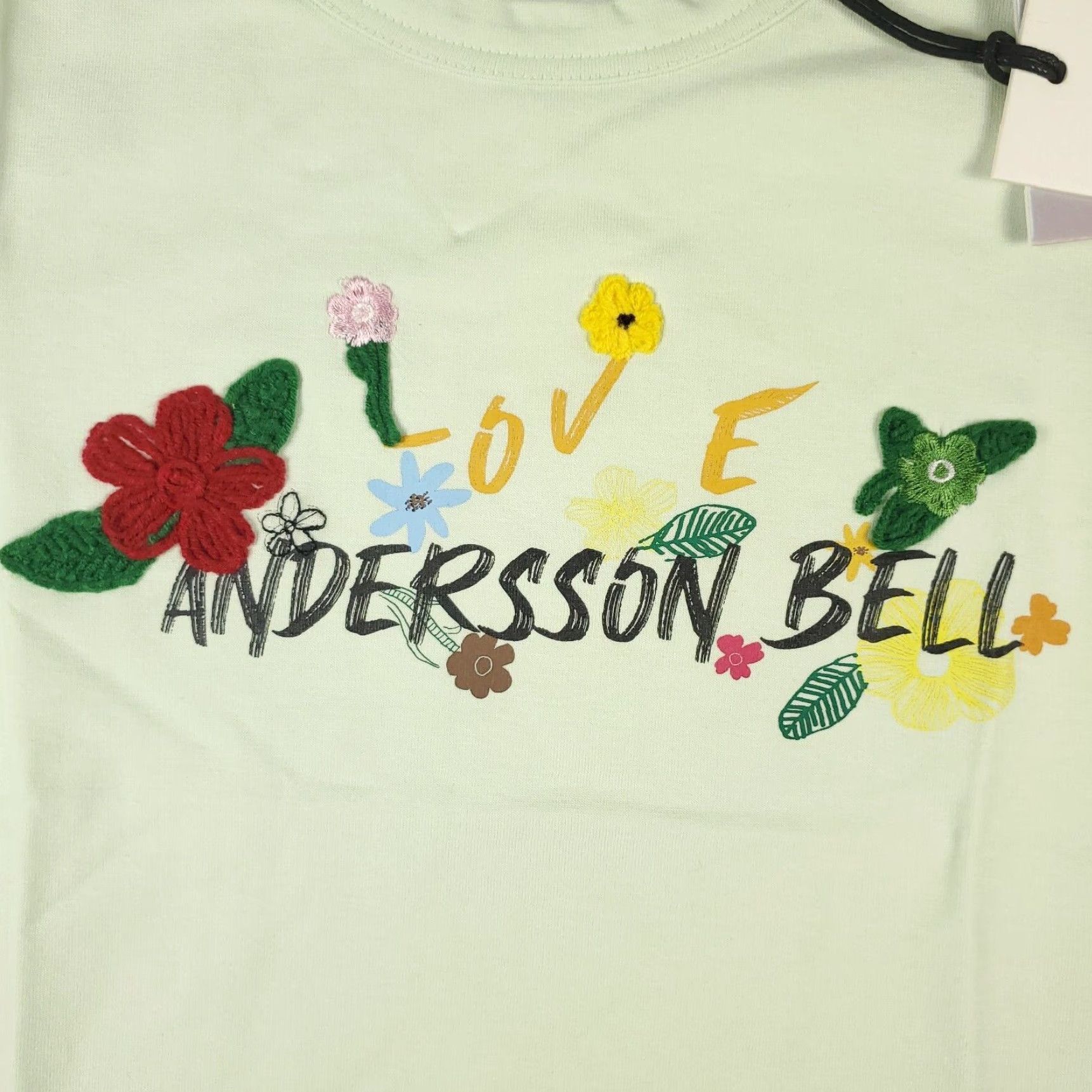 Andersson Bell Andersson Bell T Shirt Womens Size XS Green Pale Mint Short Sleeve Ladies Size XS / US 0-2 / IT 36-38 - 2 Thumbnail