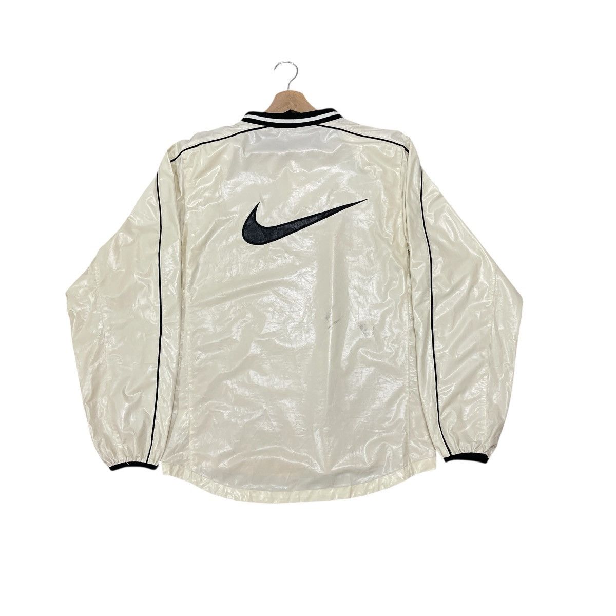 Nike Vtg Nike 90s Big Swoosh Pullover Windbreaker Track Jacket Size US M / EU 48-50 / 2 - 1 Thumbnail