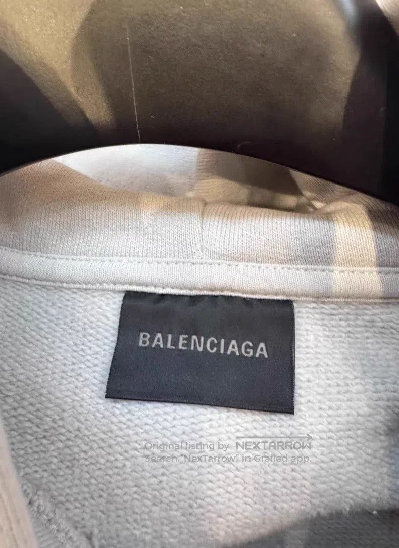 Balenciaga Balenciaga Hooded Sweatshirt Size US XS / EU 42 / 0 - 3 Thumbnail