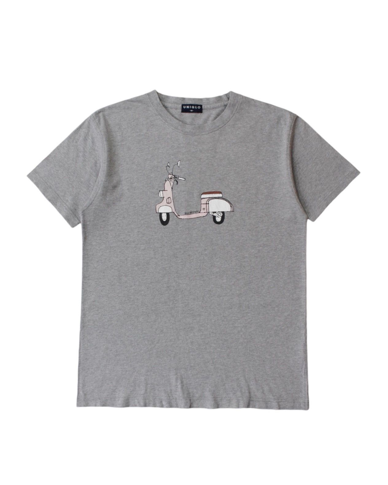 Japanese Brand × Uniqlo × Vintage 2000S UNIQLO BILL BROWN TEE Size US M / EU 48-50 / 2 - 1 Thumbnail