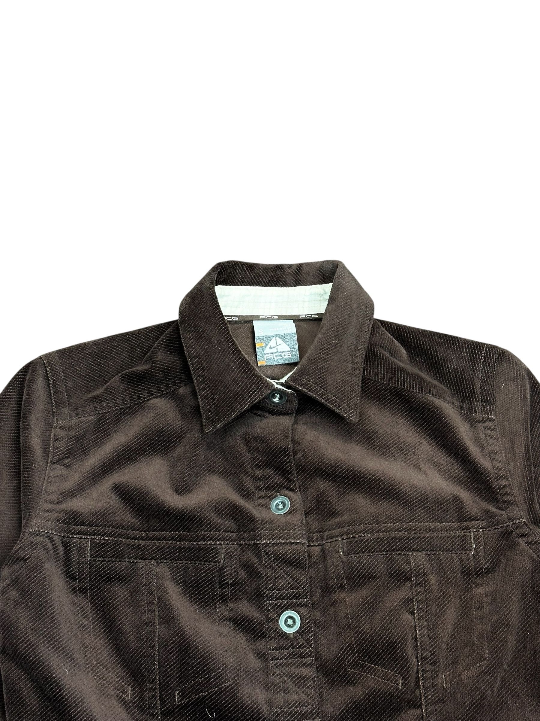 Nike ACG Nike Acg Velvet corduroy vintage shirt Size S / US 4 / IT 40 - 3 Thumbnail