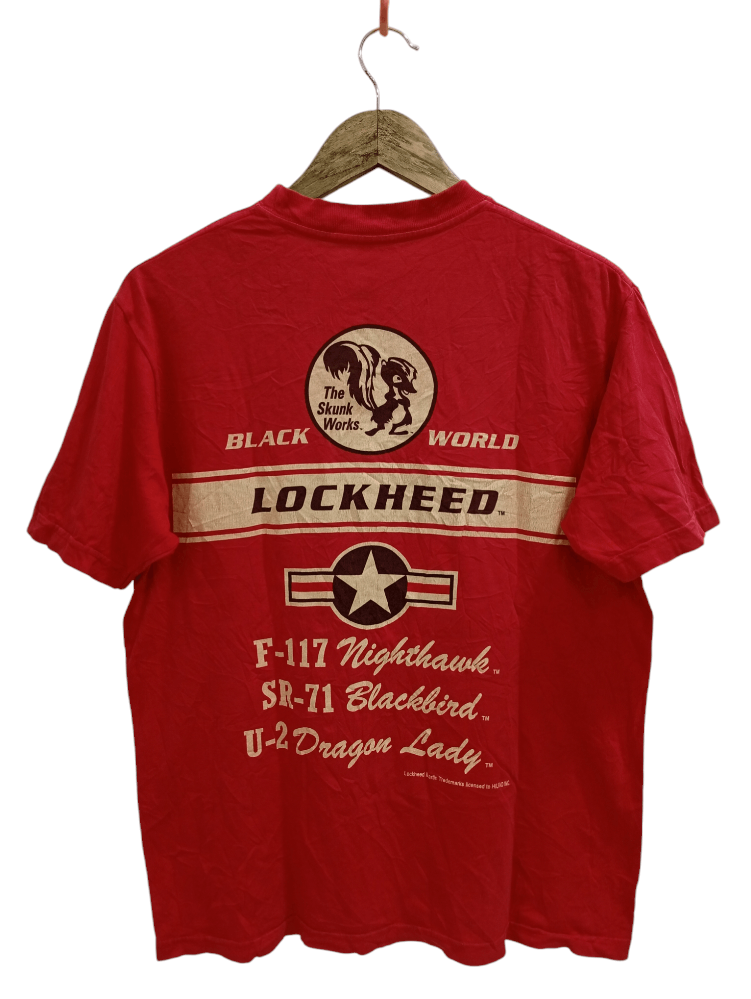 Buzz Rickson's × Toyo Enterprises 🔥🔥Buzzricksons Lockheed Martin T-Shirt Size US S / EU 44-46 / 1 - 18 Thumbnail