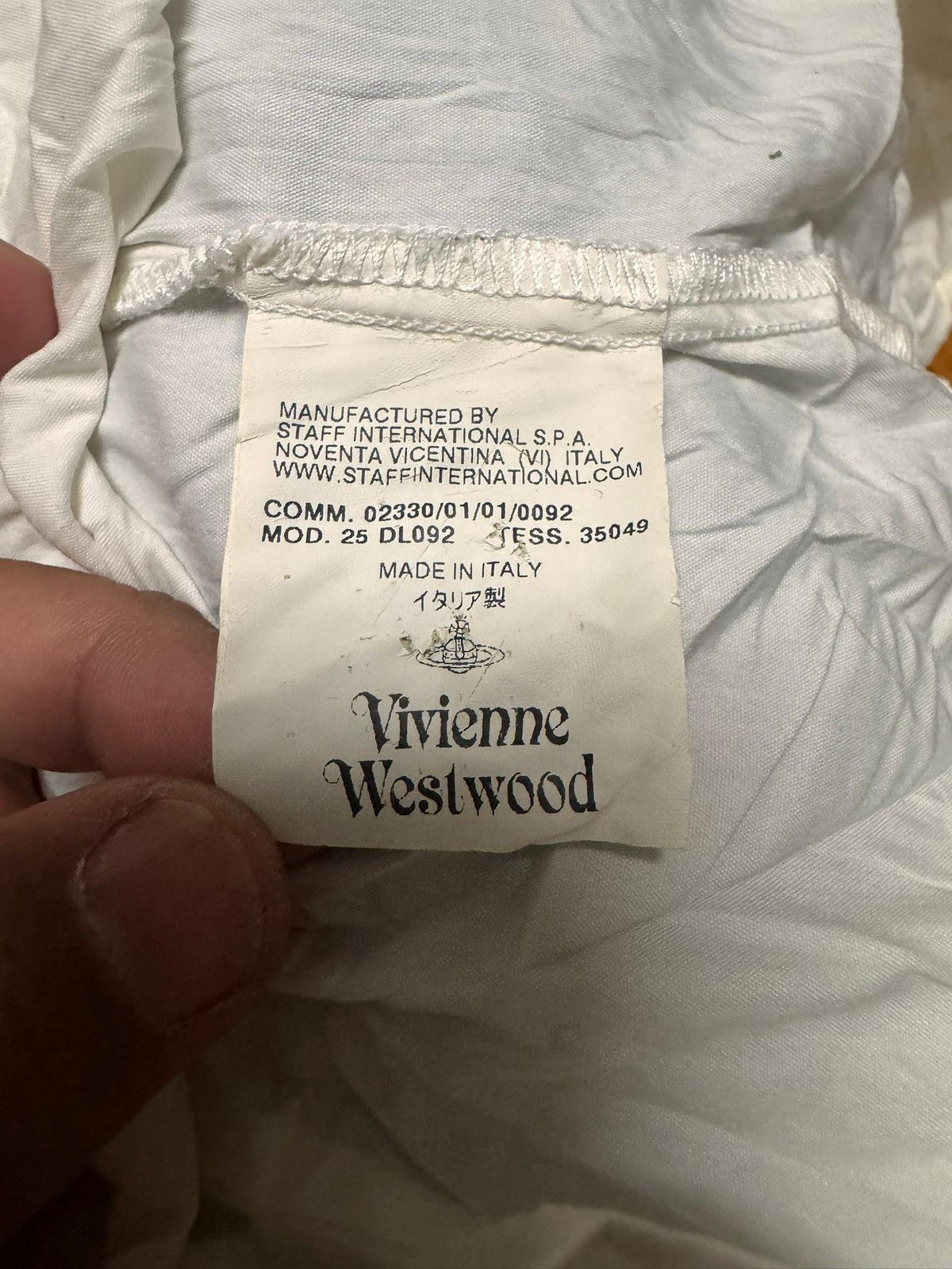 Vivienne Westwood Vivienne Westwood Man Embroidery Orb Logo Shirt Size US M / EU 48-50 / 2 - 14 Thumbnail