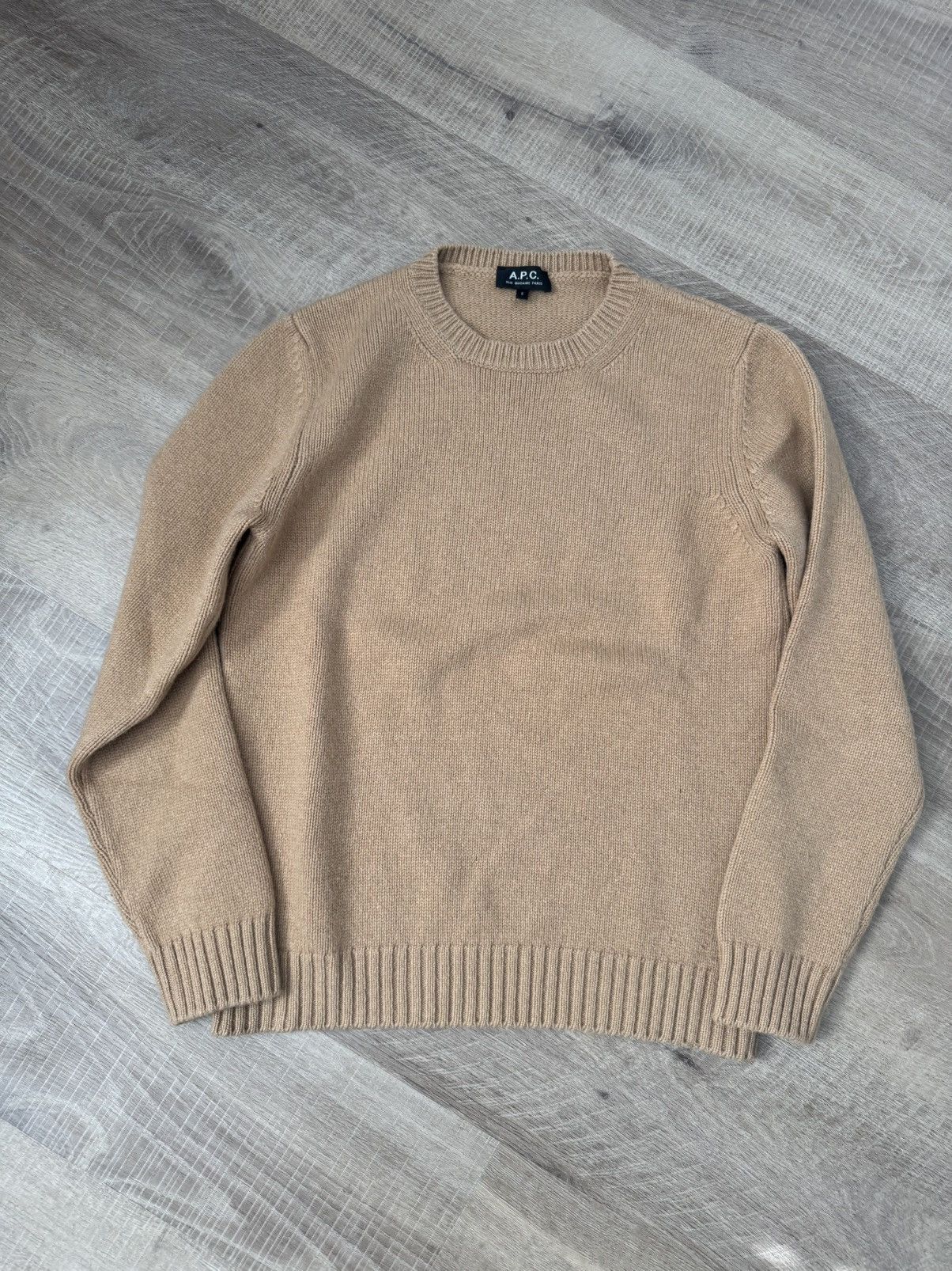 A.P.C. Lambswool Knit Sweatshirt Size US S / EU 44-46 / 1 - 1 Thumbnail
