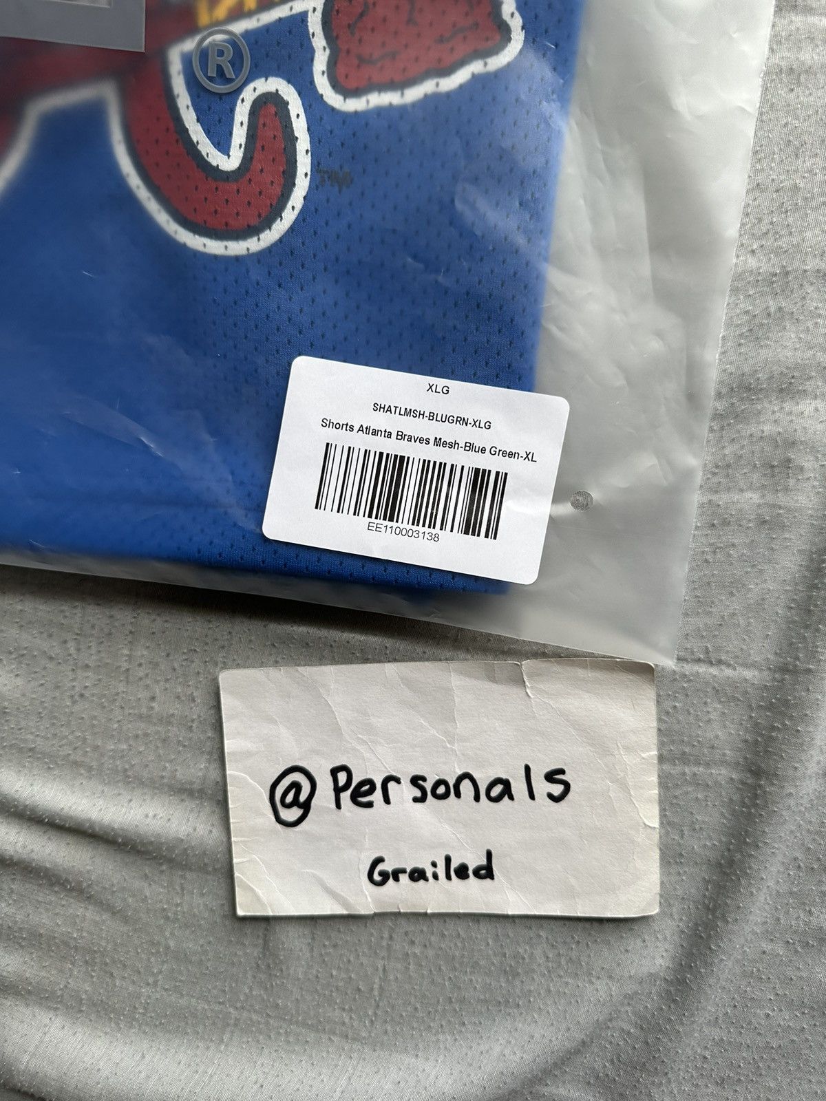 Eric Emanuel Eric Emanuel Atlanta Braves Basic Shorts XL Size US 36 / EU 52 - 4 Thumbnail