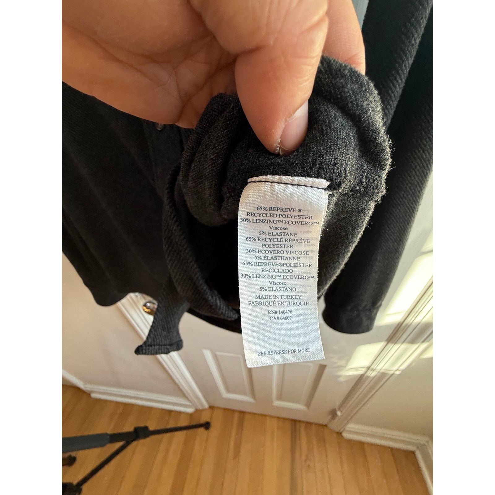 Faherty Faherty Men's Legen Sweater Shirt Heathered Black Twill XS Size US XS / EU 42 / 0 - 3 Thumbnail