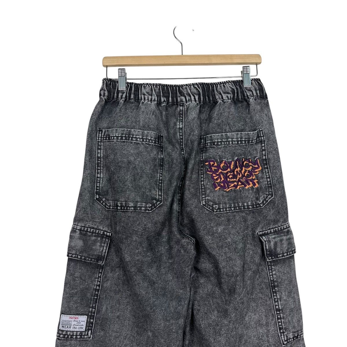 Japanese Brand Vintage Patner Briskwear Hiphop Distressed Denim Jeans Size US 28 / EU 44 - 9 Thumbnail