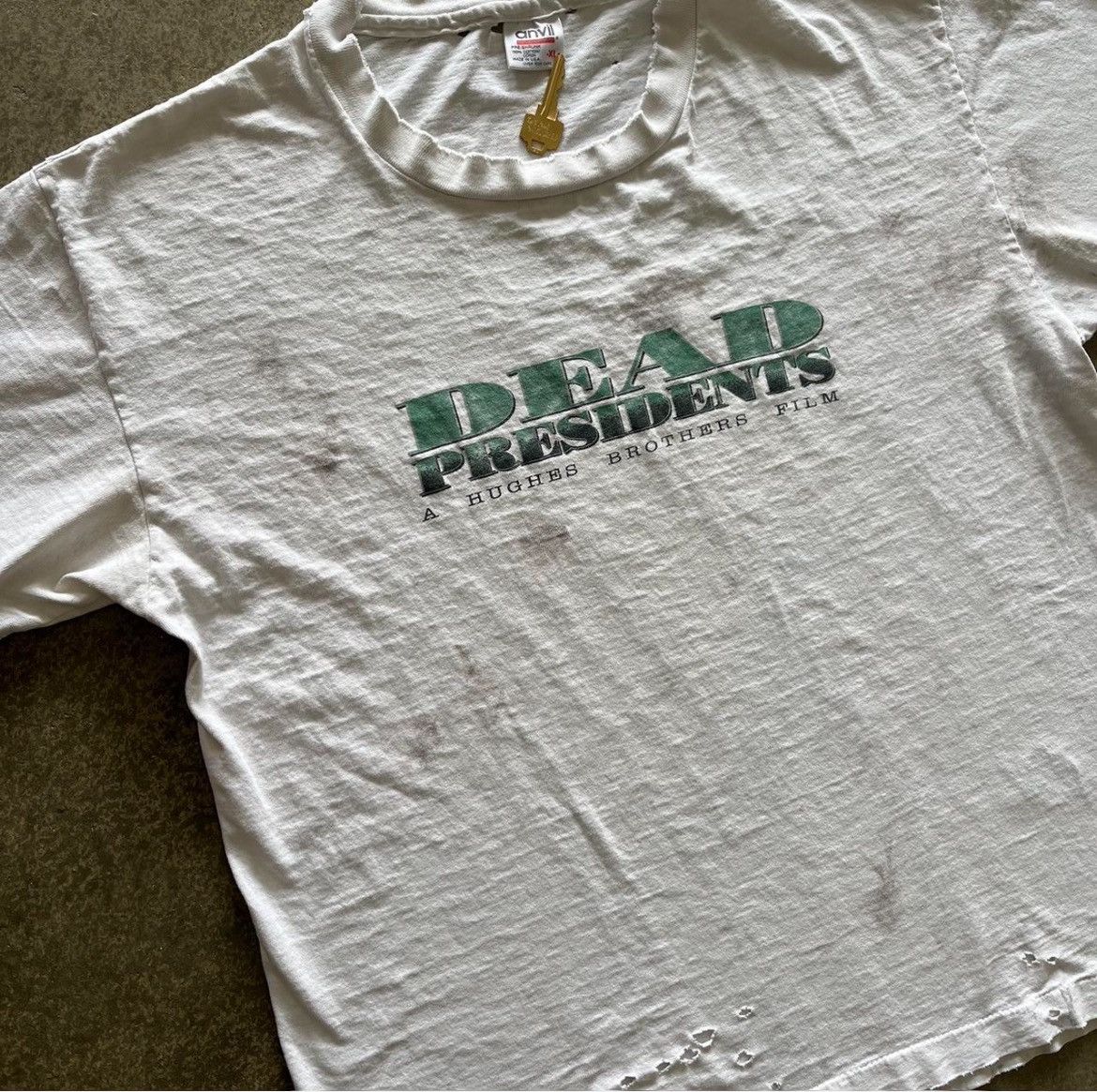 Vintage 90s RARE Dead Presidents movie promo tee shirt