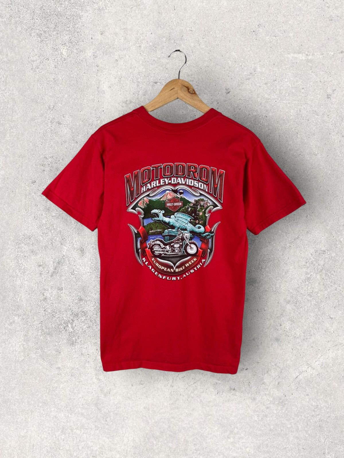 Harley Davidson Vintage 2000s Harley Davidson Oversized Tee Size US M / EU 48-50 / 2 - 1 Thumbnail