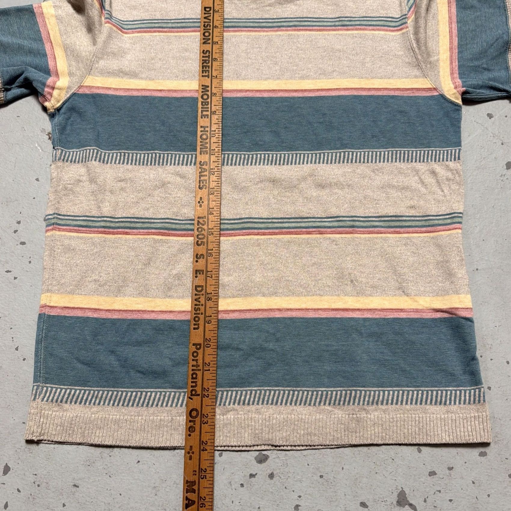 Vintage The Golden State Remi Relief Shirt S Stripe Knit Cotton Made Japan Size US S / EU 44-46 / 1 - 4 Thumbnail