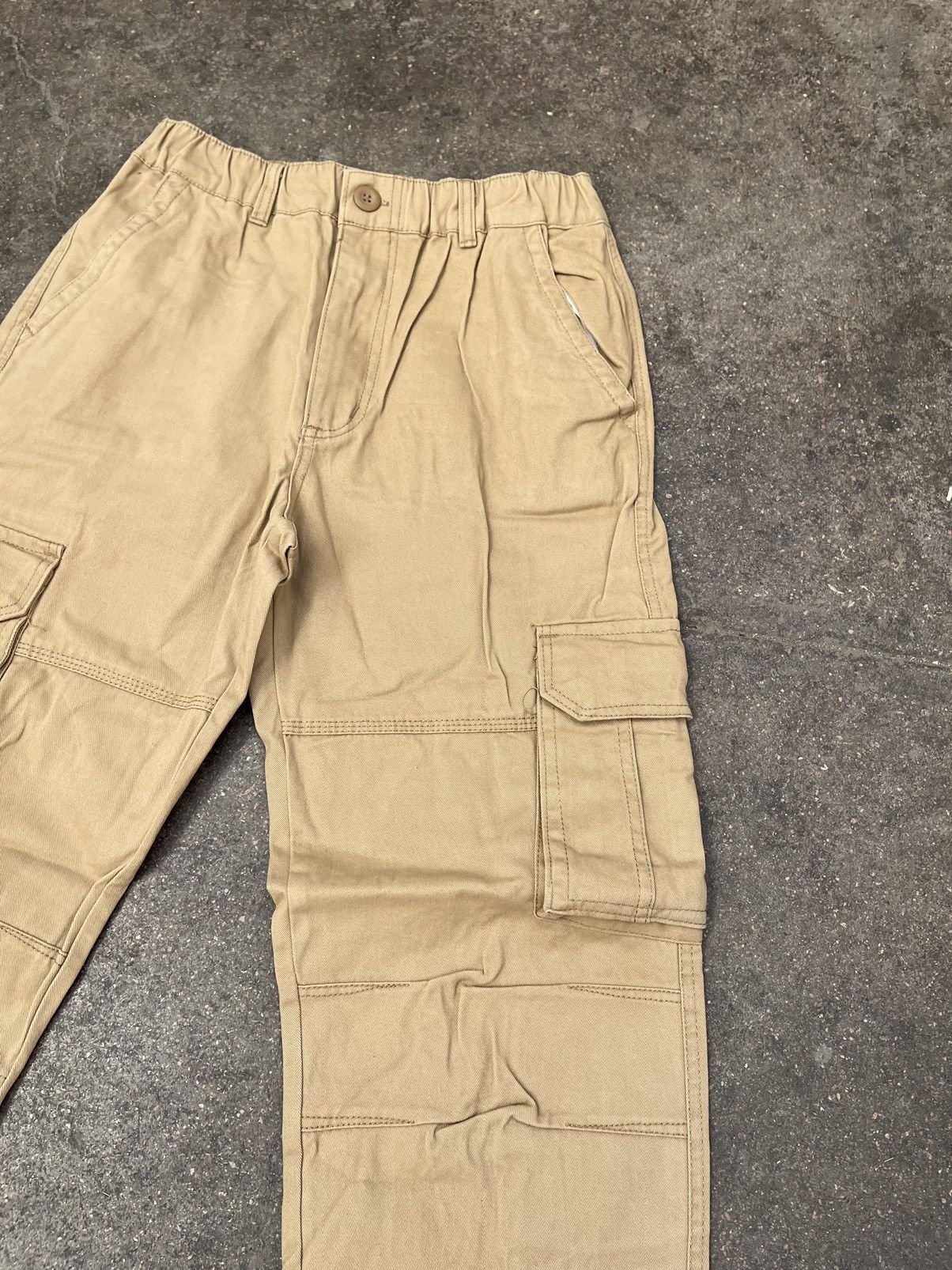 Vintage Vintage Cargo Pants Tan Size US 30 / EU 46 - 2 Thumbnail