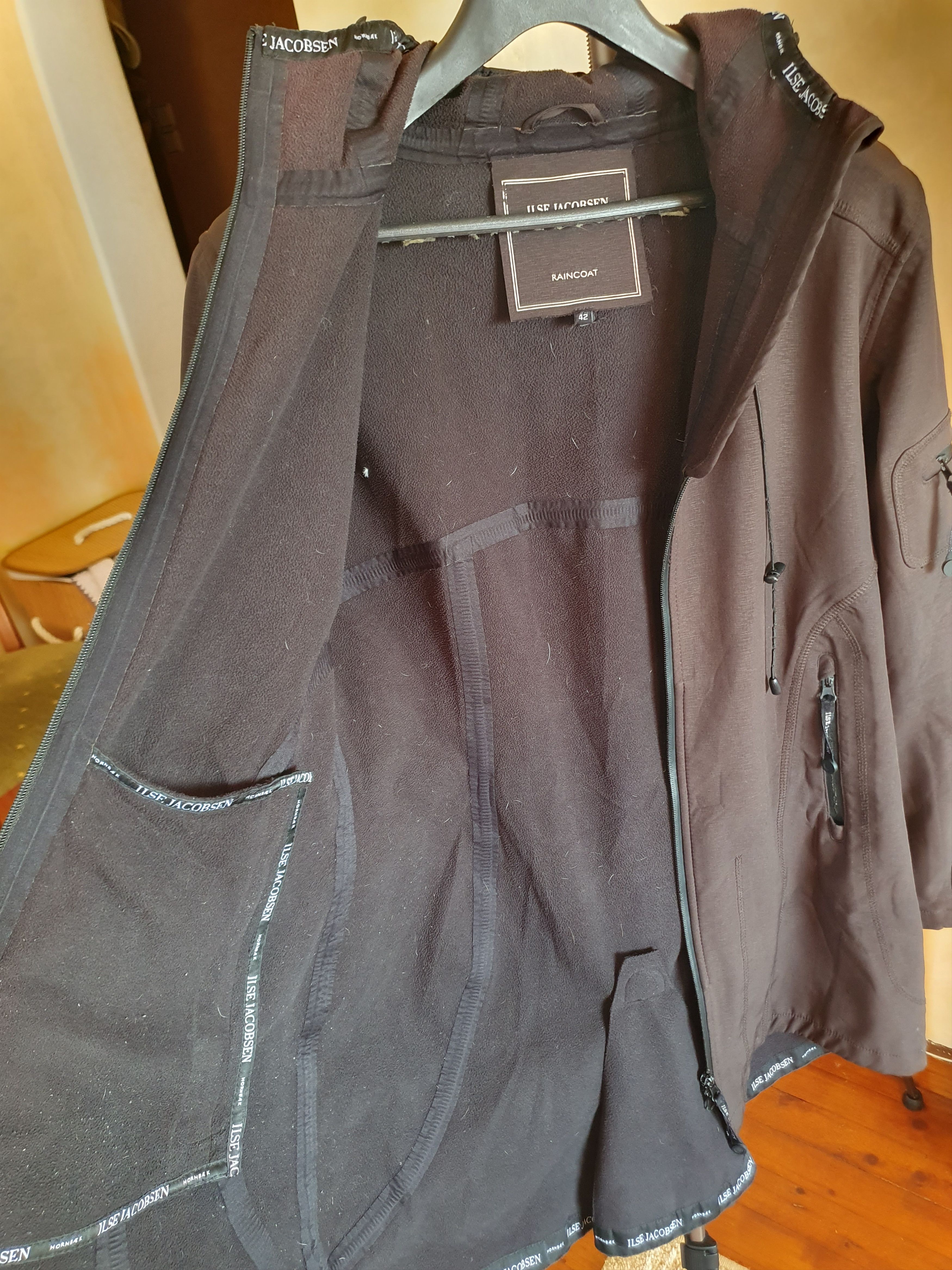 Ilse Jacobsen Ilse Jacobsen Hornbaek Raincoat Fleece Lining Jacket sz 42 Size M / US 6-8 / IT 42-44 - 16 Thumbnail
