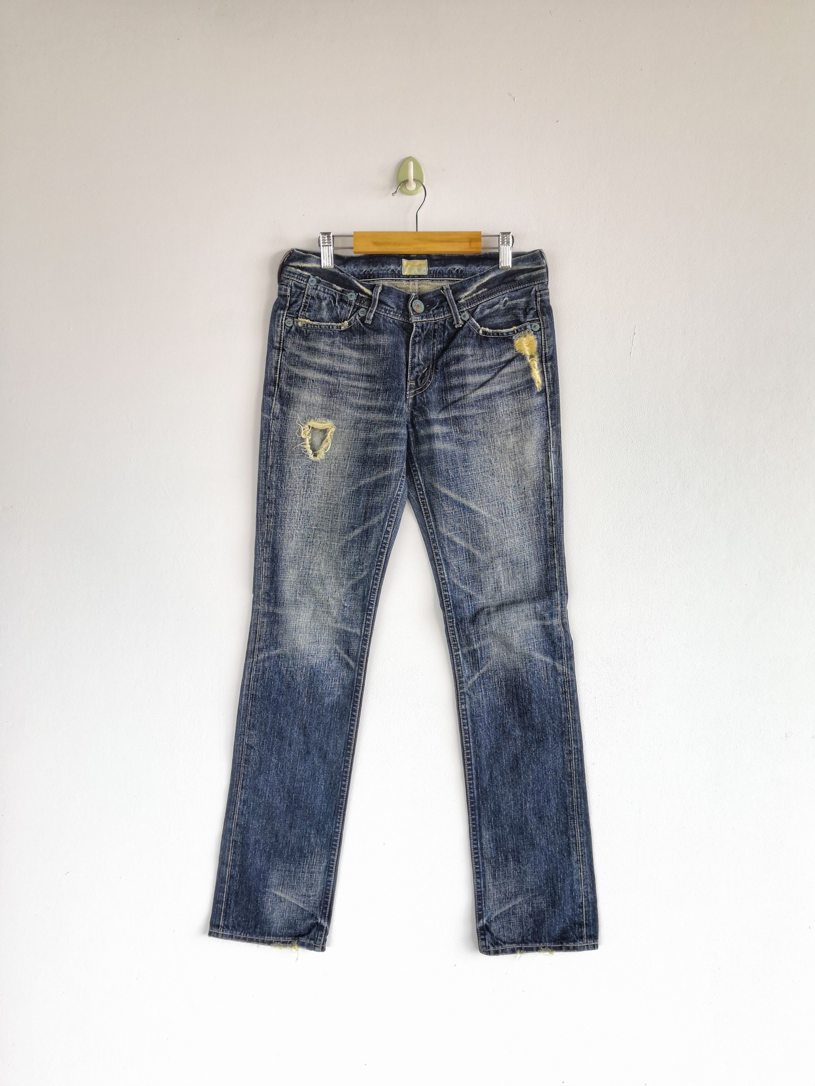 Levi's Vintage Levis Jeans Distresses Levi's 502 Denim Pants Size 28" / US 6 / IT 42 - 1 Thumbnail