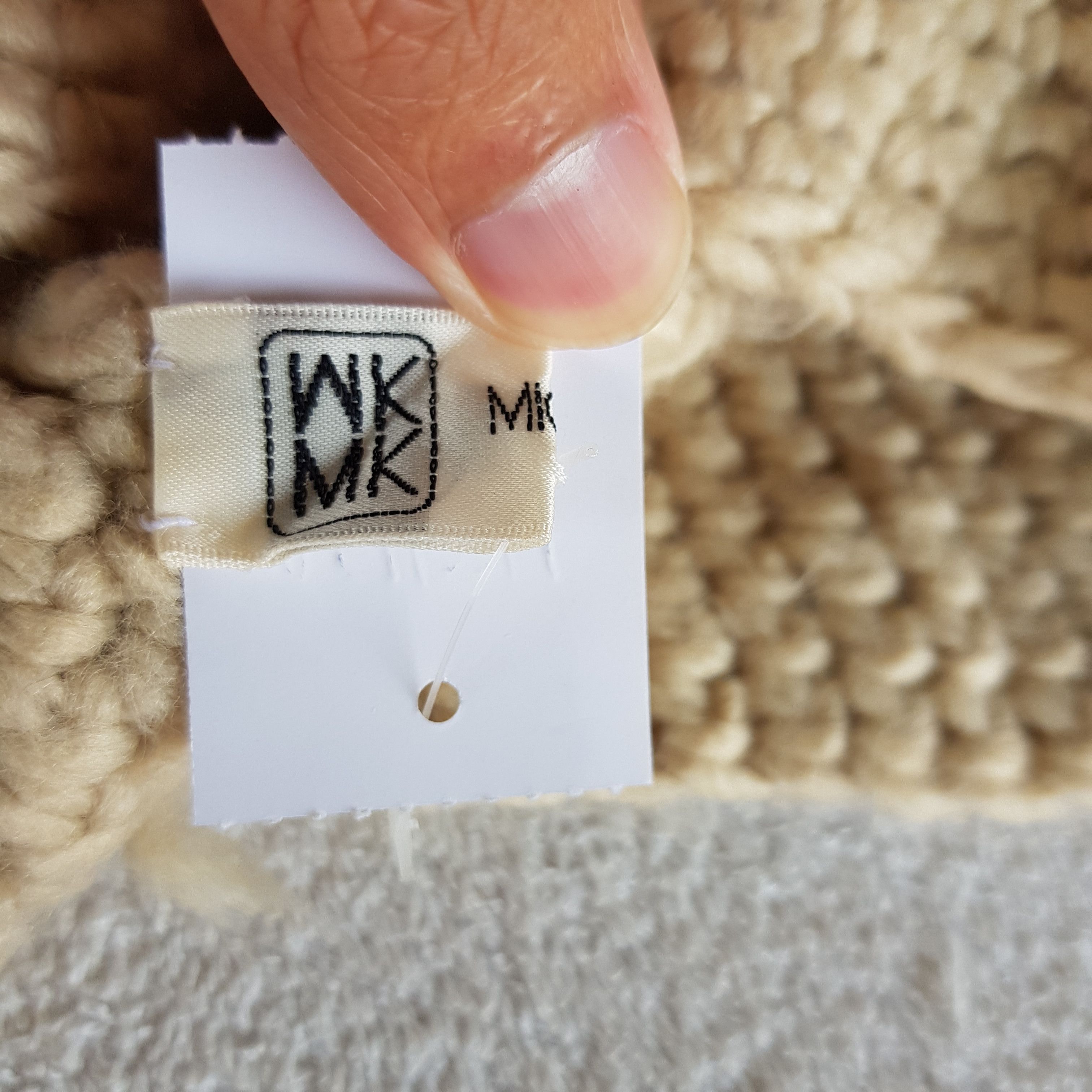 Homespun Knitwear Vintage Mickhel Klein Beanie 90s Knit Crochet Snow Caps Hats Size ONE SIZE - 7 Thumbnail