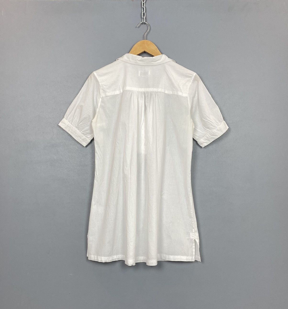 Other Avant-Garde Toast Blouse Shirt Short Sleeve Size 14 white Size XL / US 12-14 / IT 48-50 - 8 Thumbnail