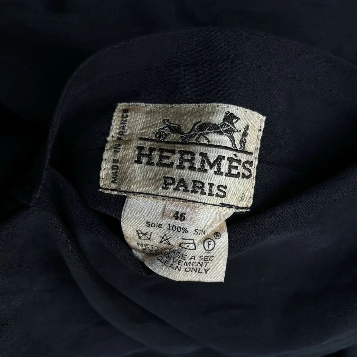 Hermes Vintage Hermes "Torana" Silk Bomber Jacket Size US S / EU 44-46 / 1 - 14 Thumbnail