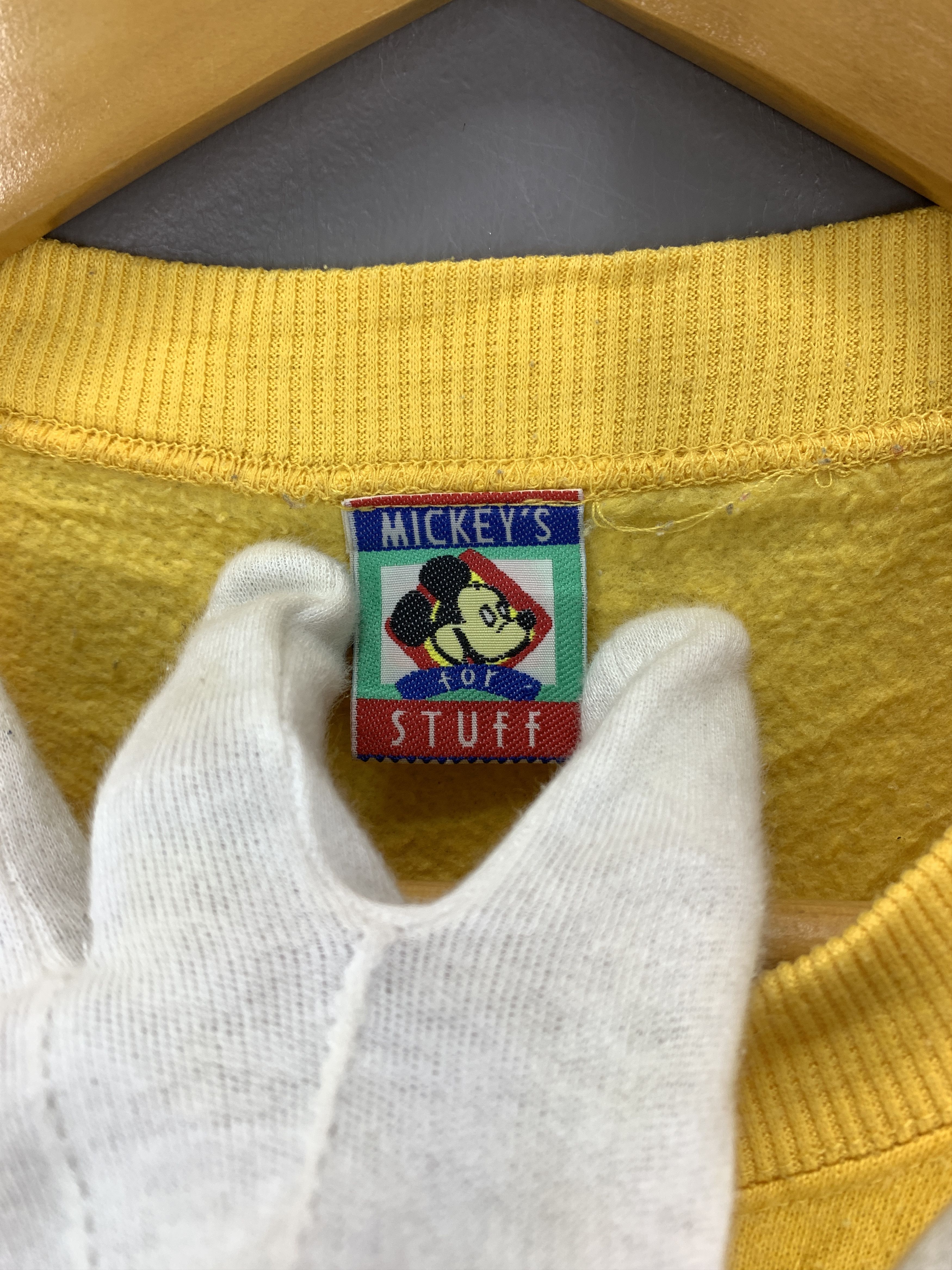 Disney Vintage GOOFY by MICKEY FOR STUFF Sweatshirt #1914/10 Size US M / EU 48-50 / 2 - 9 Thumbnail