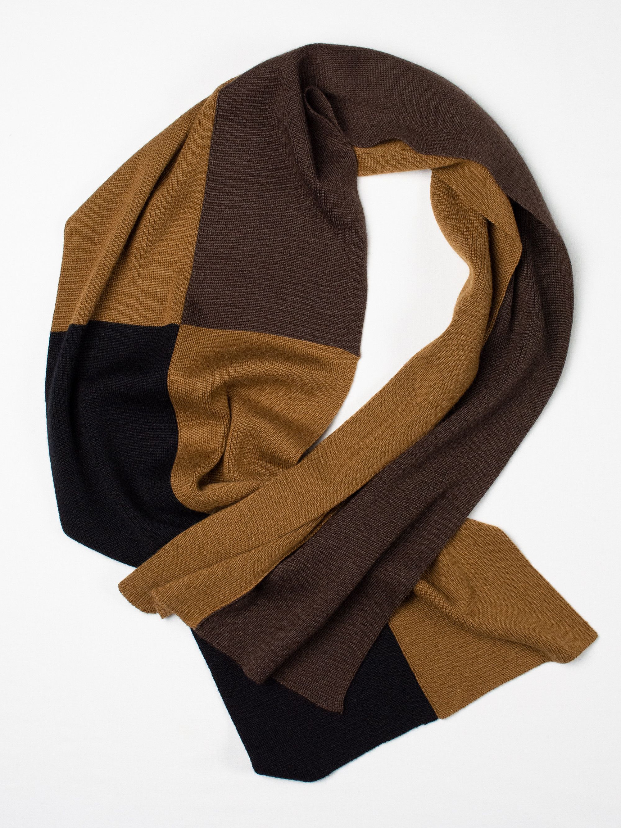 Yohji Yamamoto vintage Yohji Yamamoto Pour Homme patchwork scarf Size ONE SIZE - 1 Thumbnail