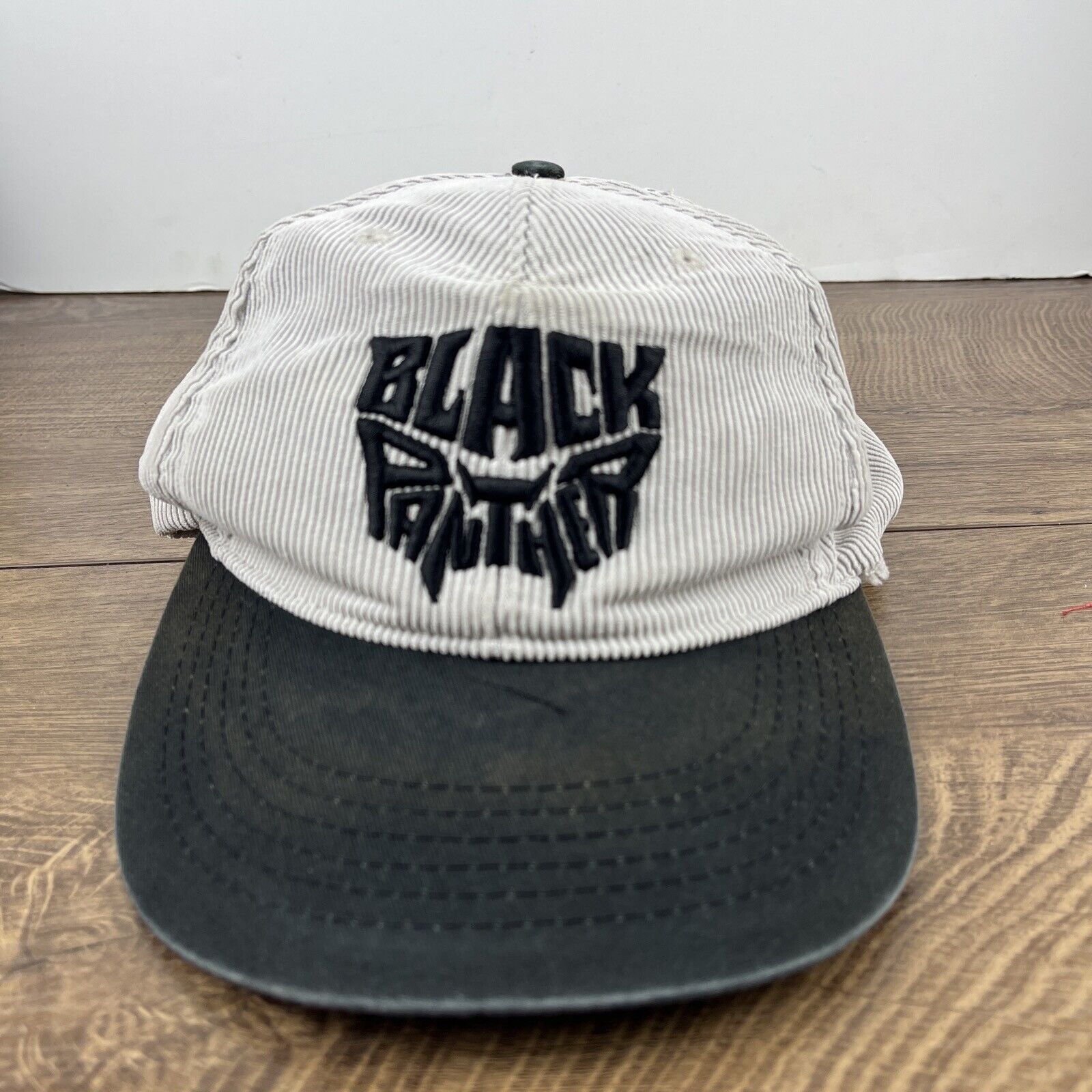Other Black Panther Hat Gray Hat Adjustable Adult Size Hat Gray Ca Size ONE SIZE - 2 Thumbnail