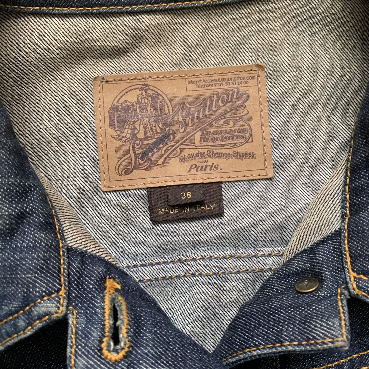 Louis Vuitton × Marc Jacobs SS2006 Cargo Dark Wash Denim Jacket Size M / US 6-8 / IT 42-44 - 10 Thumbnail