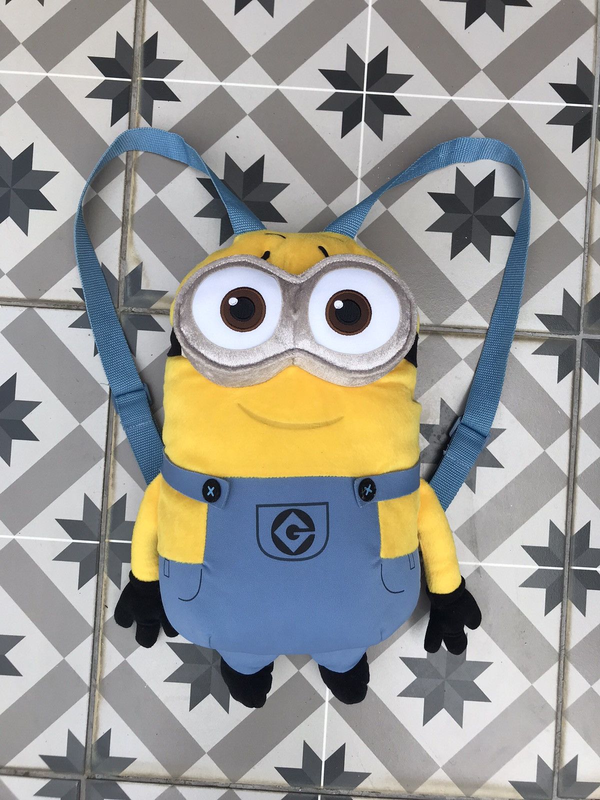 Japanese Brand DESPICABLE ME 3 MINIONS ESCAPE PREMIUM PLUSH BACKPACK Size ONE SIZE - 4 Thumbnail
