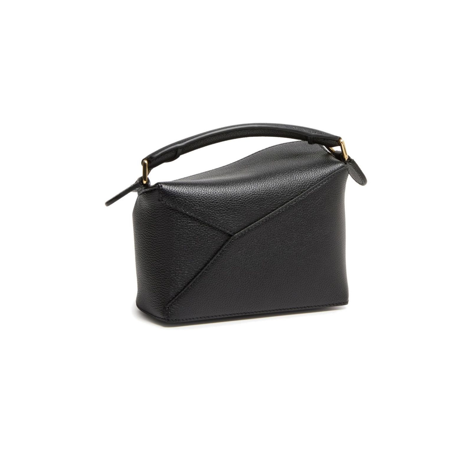 Loewe LOEWE Puzzle Edge Mini Black Leather Handbag New & Authentic Size ONE SIZE - 2 Thumbnail