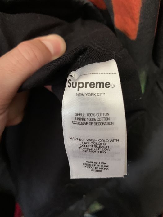 Supreme High Density Cotton Field Jacket Hell | Grailed