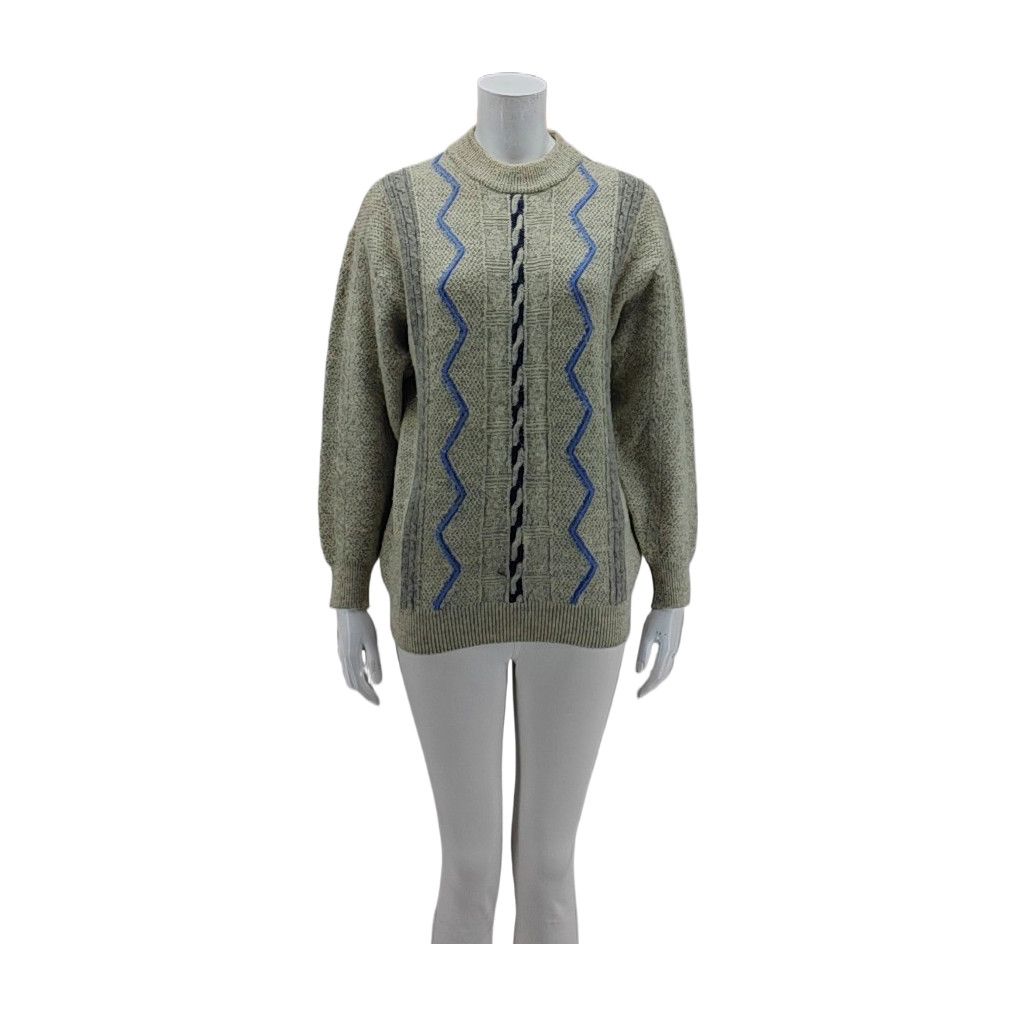 Balenciaga Balenciaga Golf Pattern Wool Sweater Size L Size US L / EU 52-54 / 3 - 1 Thumbnail