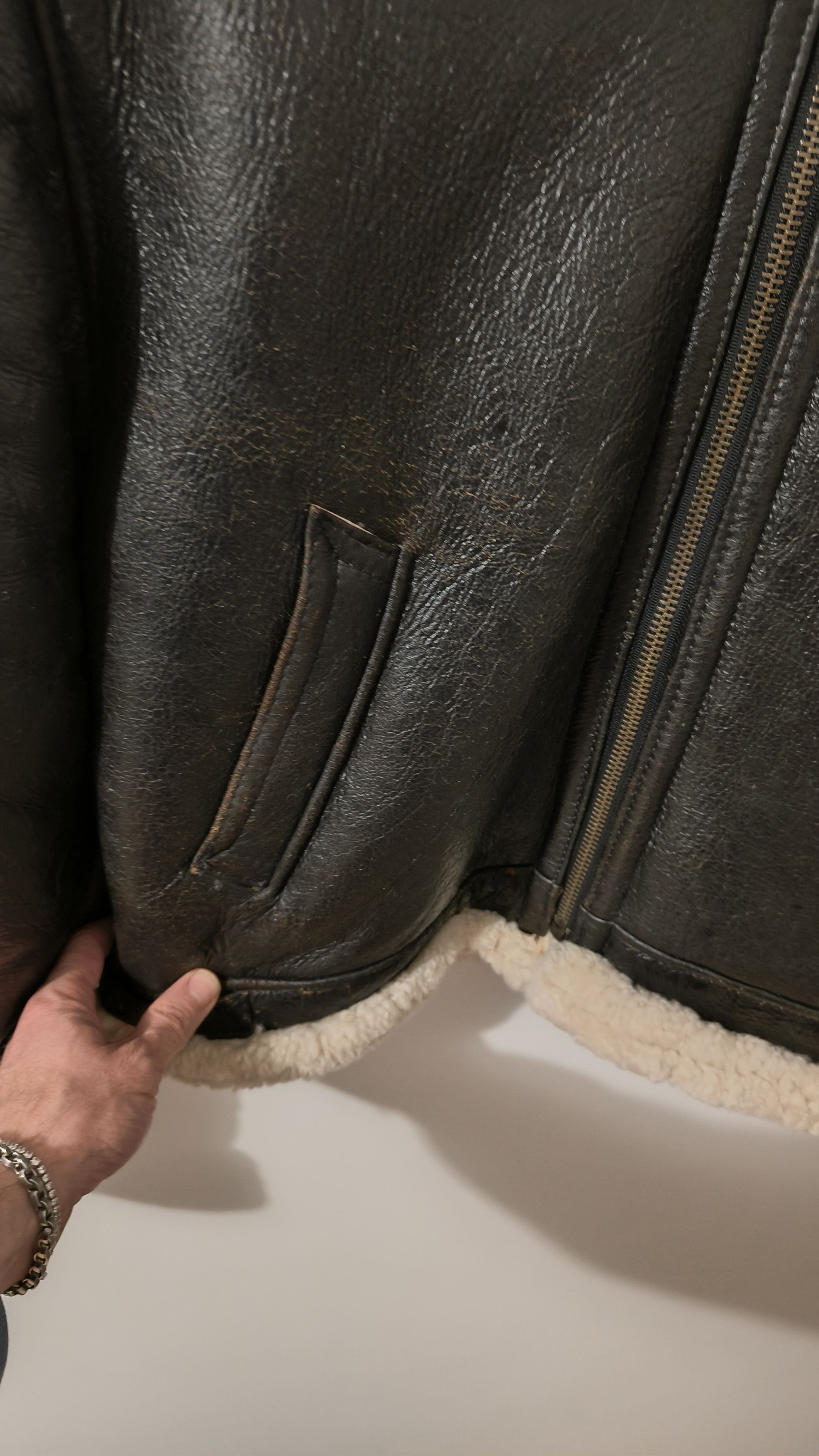 Vintage Aviator Bomber vintage Size US M / EU 48-50 / 2 - 4 Thumbnail