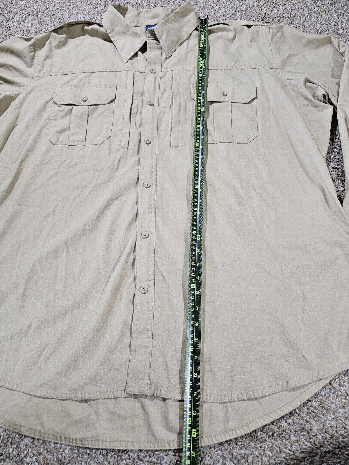 Propper Propper Tactical Shirt Button Up Double Pocket 3XL tan Sand Size US XXL / EU 58 / 5 - 5 Thumbnail