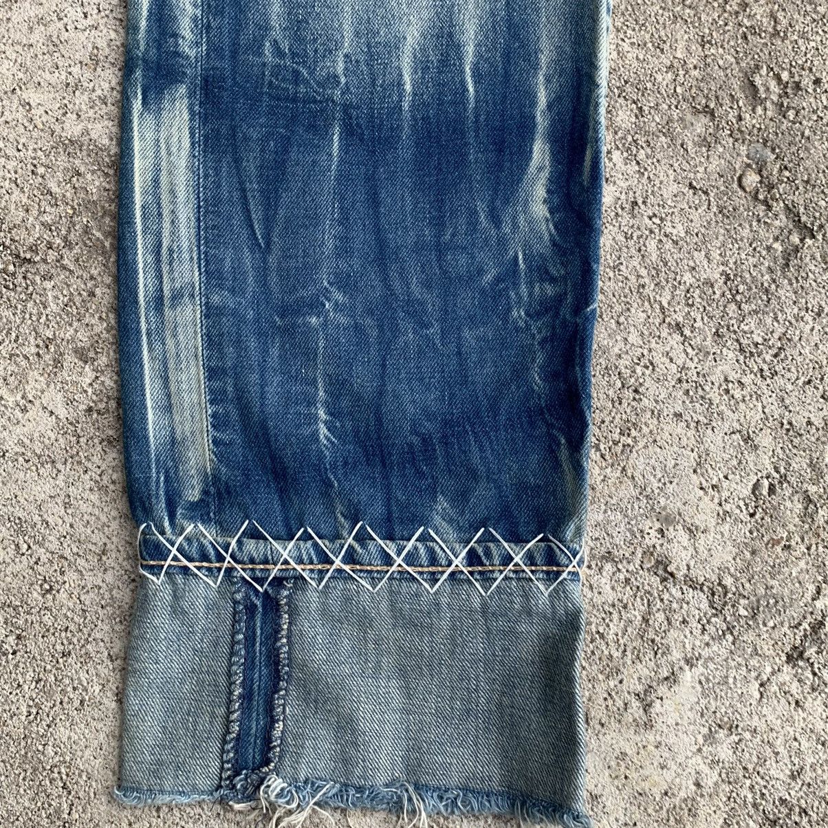 Japanese Brand Vintage Levis 901 Rework Cropped Custom Denim Pants W32 Size US 32 / EU 48 - 7 Thumbnail