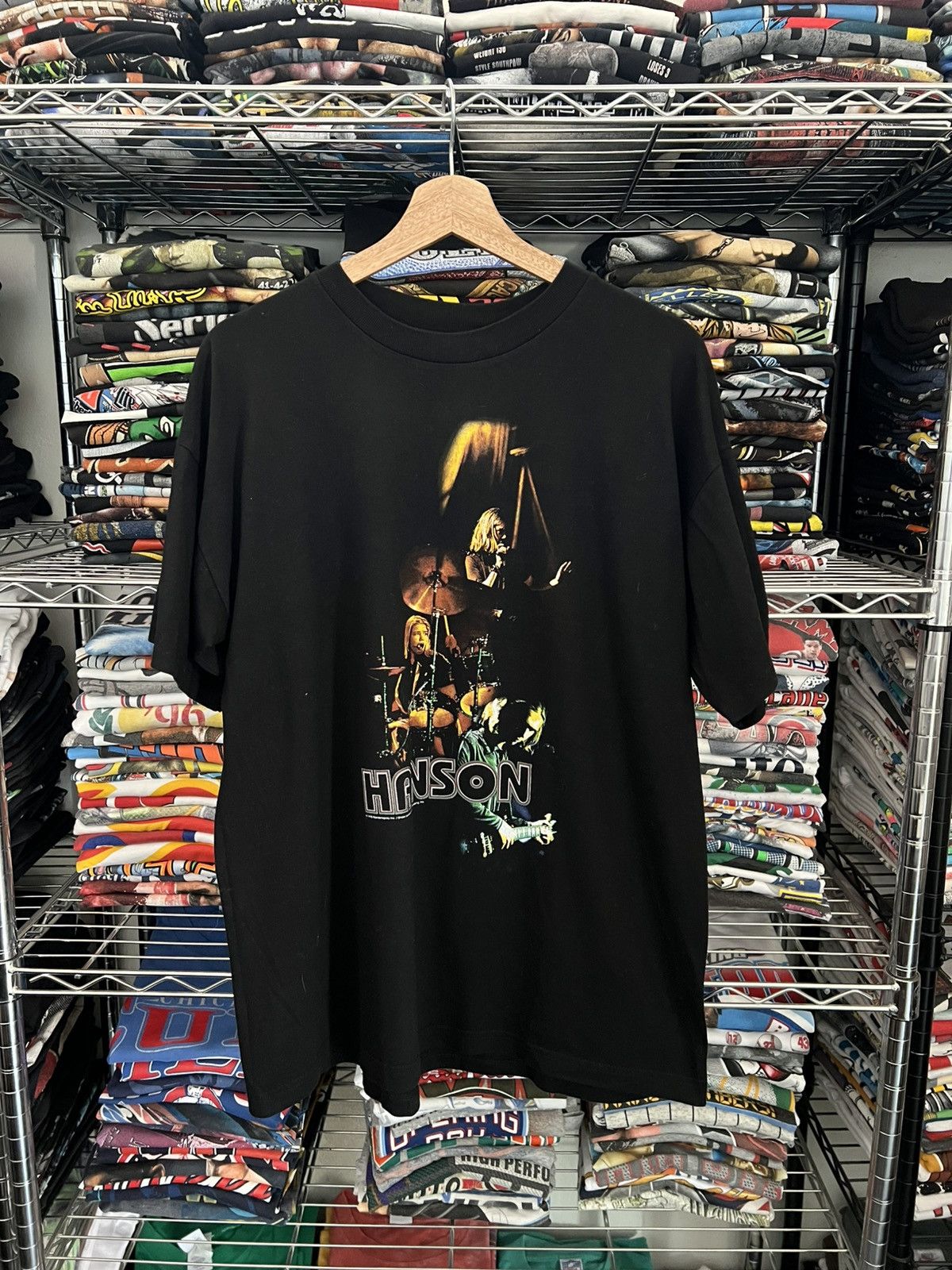 Band Tees 1998 Hanson PolyGram Single Stitch Pop Rock Tee Size US L / EU 52-54 / 3 - 1 Thumbnail